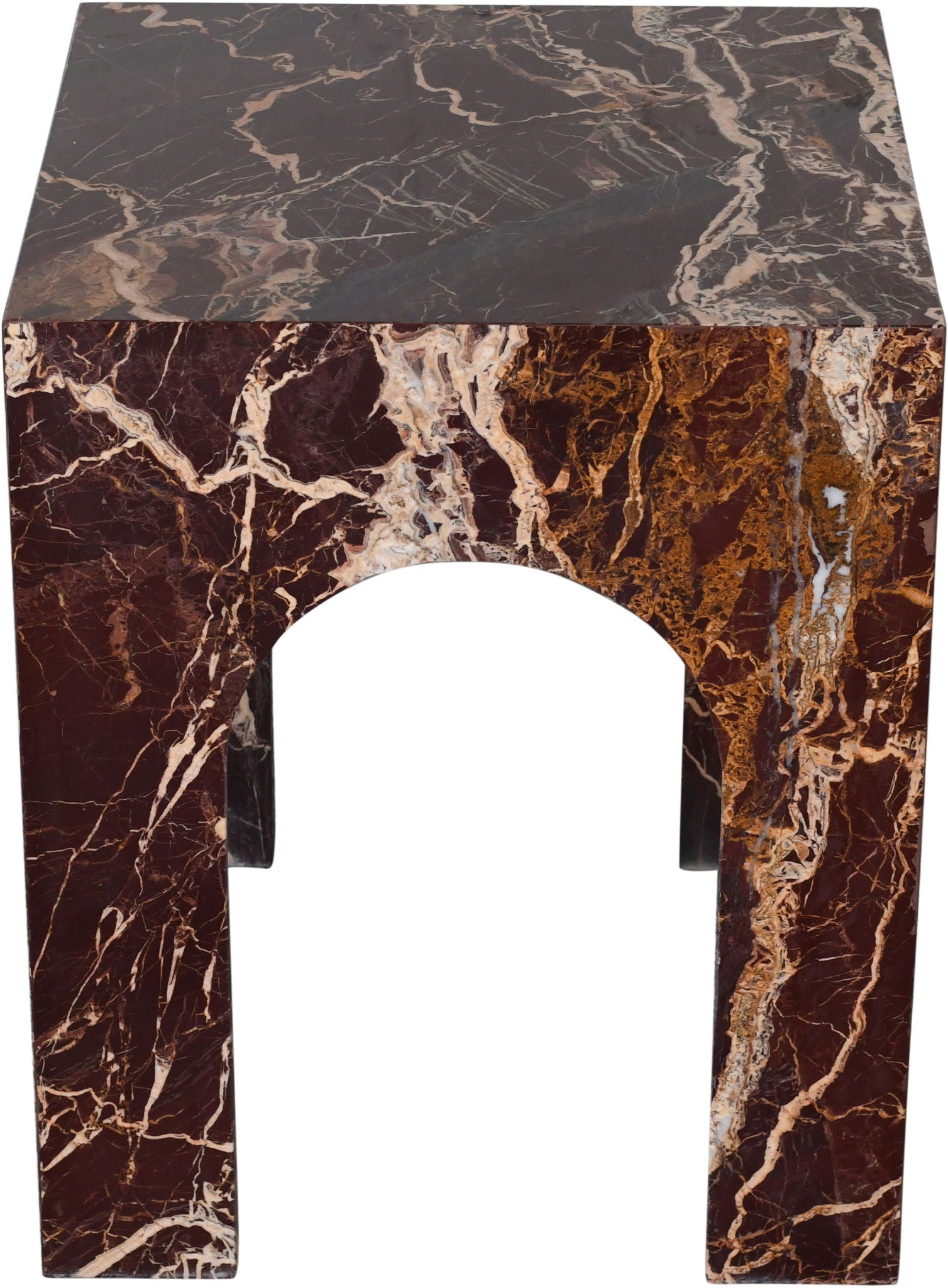 Palermo - Marble End Table - Urban Living Furniture (Los Angeles, CA)