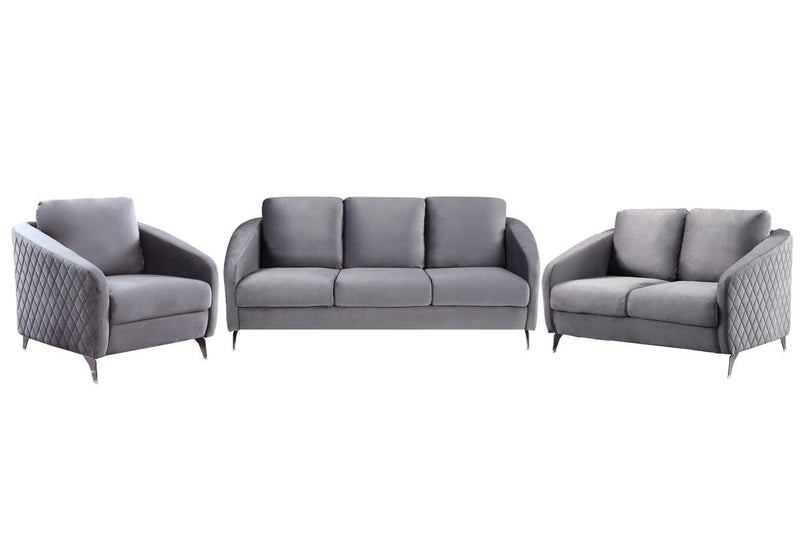 Sofia - Velvet Fabric Living Room Set - Urban Living Furniture (Los Angeles, CA)
