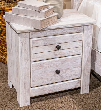 Makidern - Two Drawer Night Stand - Urban Living Furniture (Los Angeles, CA)