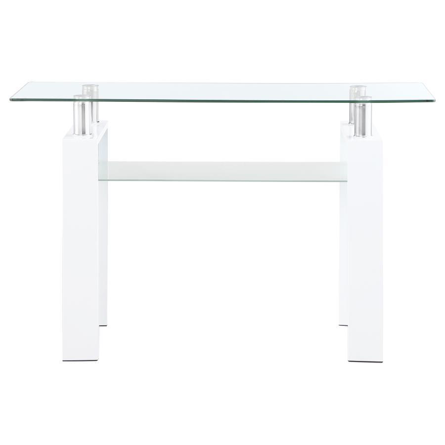 Dyer - Console Table Top, Box 2 of 2 - White - Urban Living Furniture (Los Angeles, CA)