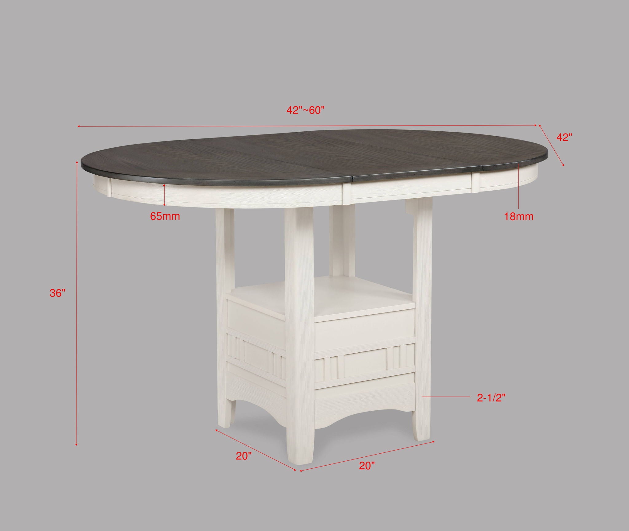 Hartwell - Counter Height Table - Urban Living Furniture (Los Angeles, CA)