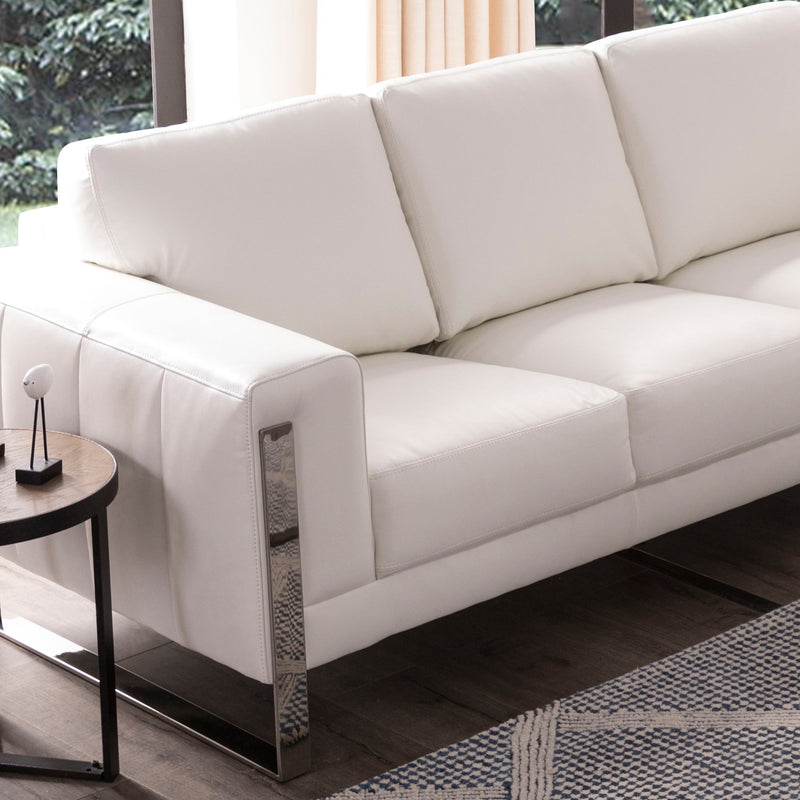 Modern Leather Metal Leg Sofa - Urban Living Furniture (Los Angeles, CA)