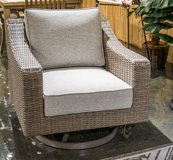 Laguna Heights - Beige - Swivel Lounge With Cushion - Urban Living Furniture (Los Angeles, CA)