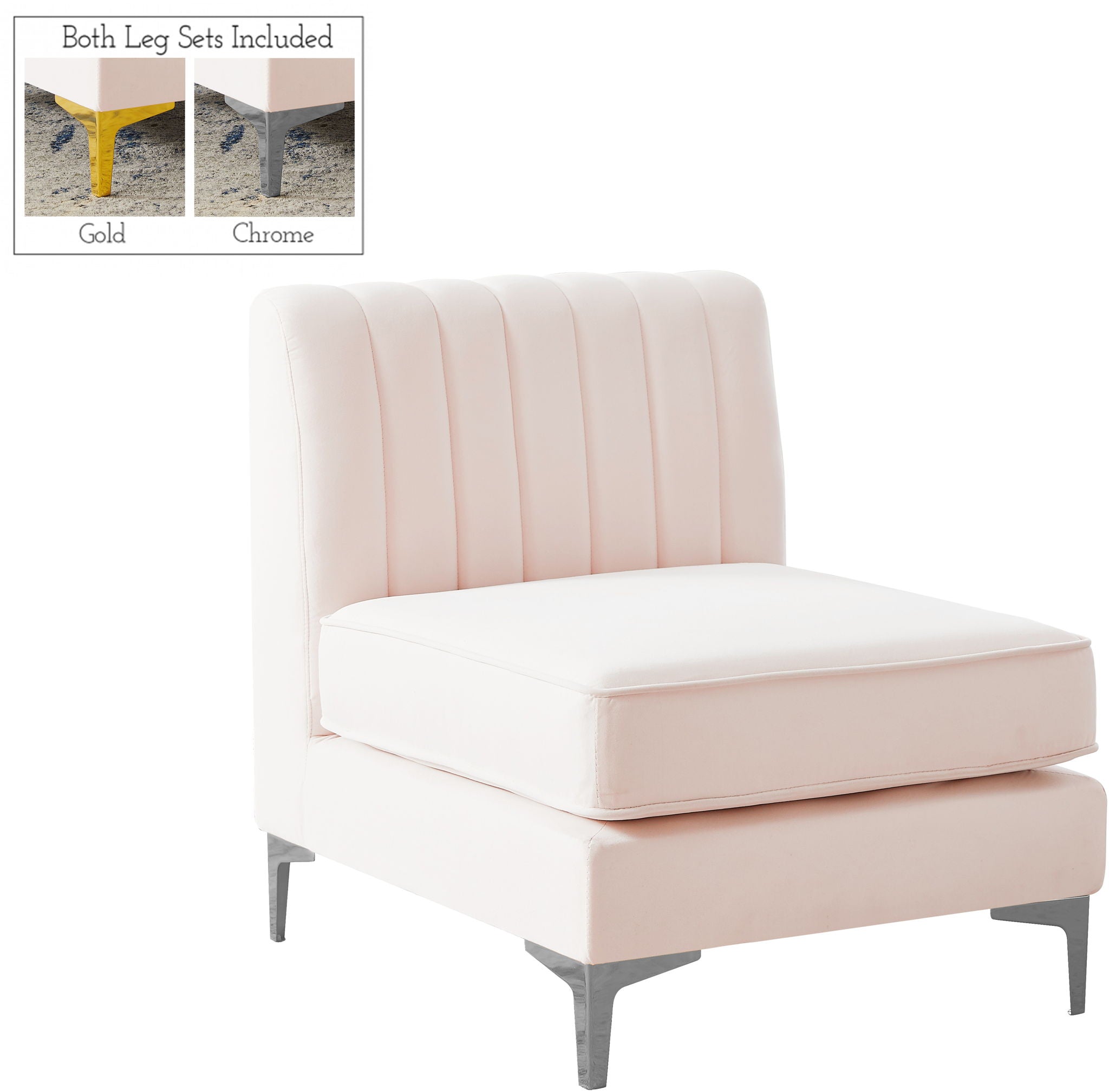 Alina - Armless Chair - Urban Living Furniture (Los Angeles, CA)