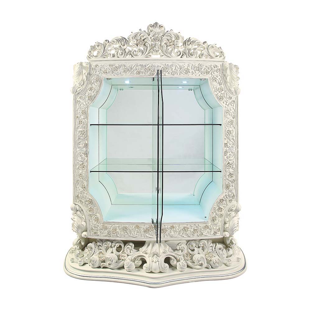 Adara - Curio - Antique White - Urban Living Furniture (Los Angeles, CA)