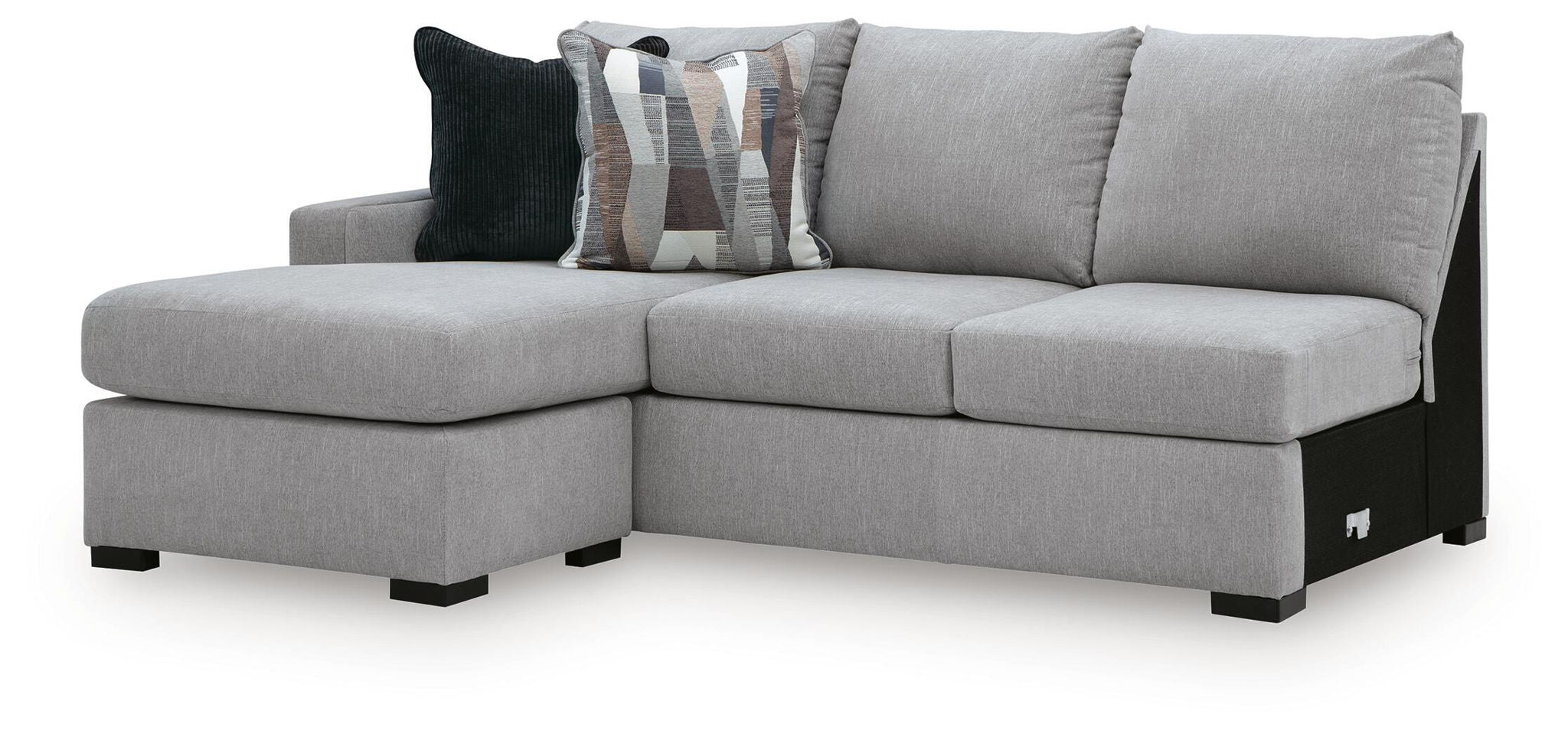 Lakepoint - LAF Sofa Chaise - Nickel - Urban Living Furniture (Los Angeles, CA)
