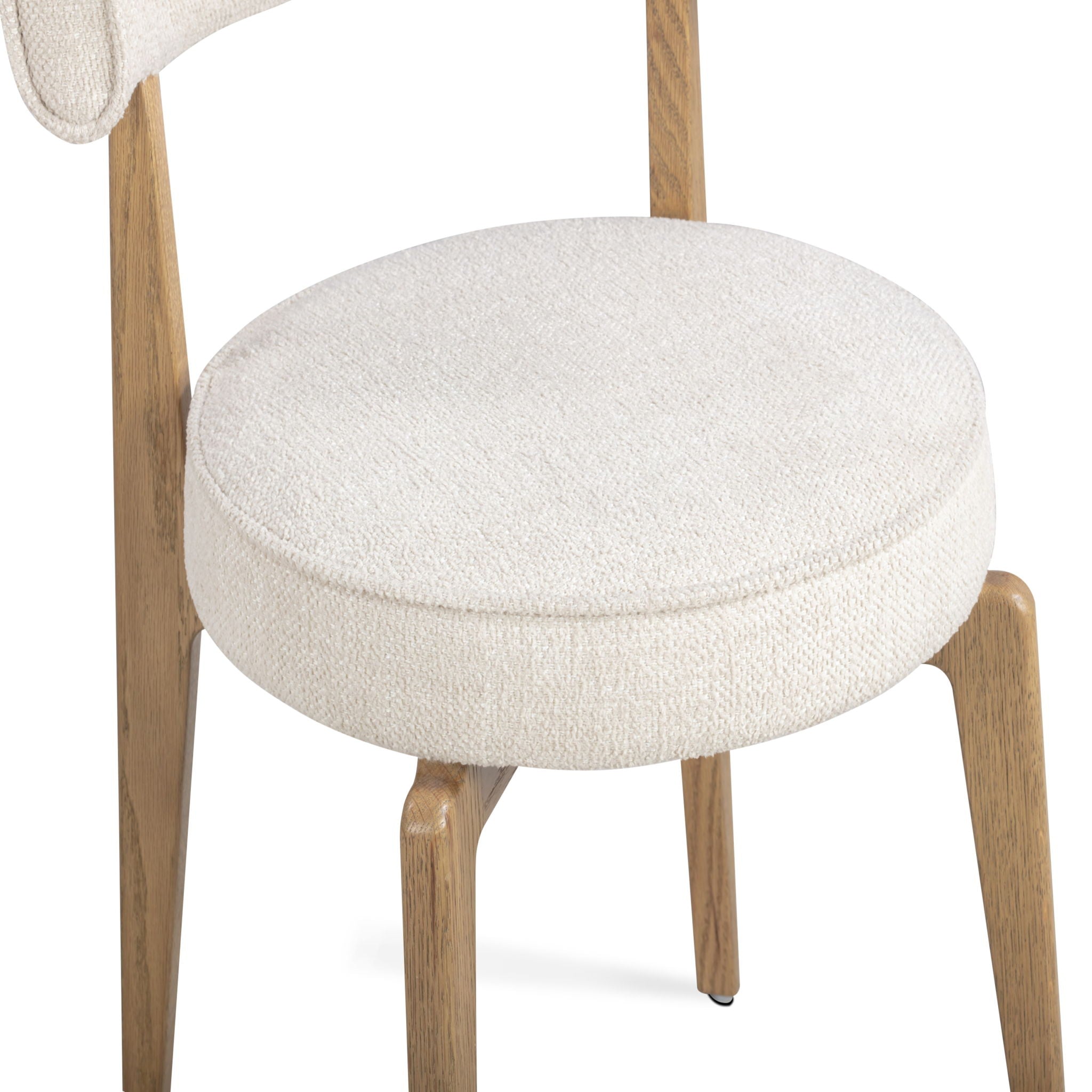 Nikita - Fabric Dining Chair - Cream - Urban Living Furniture (Los Angeles, CA)