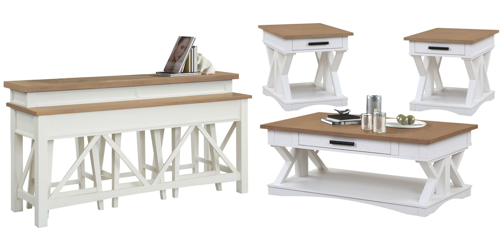 Americana Modern - Cocktail Table Set - Urban Living Furniture (Los Angeles, CA)