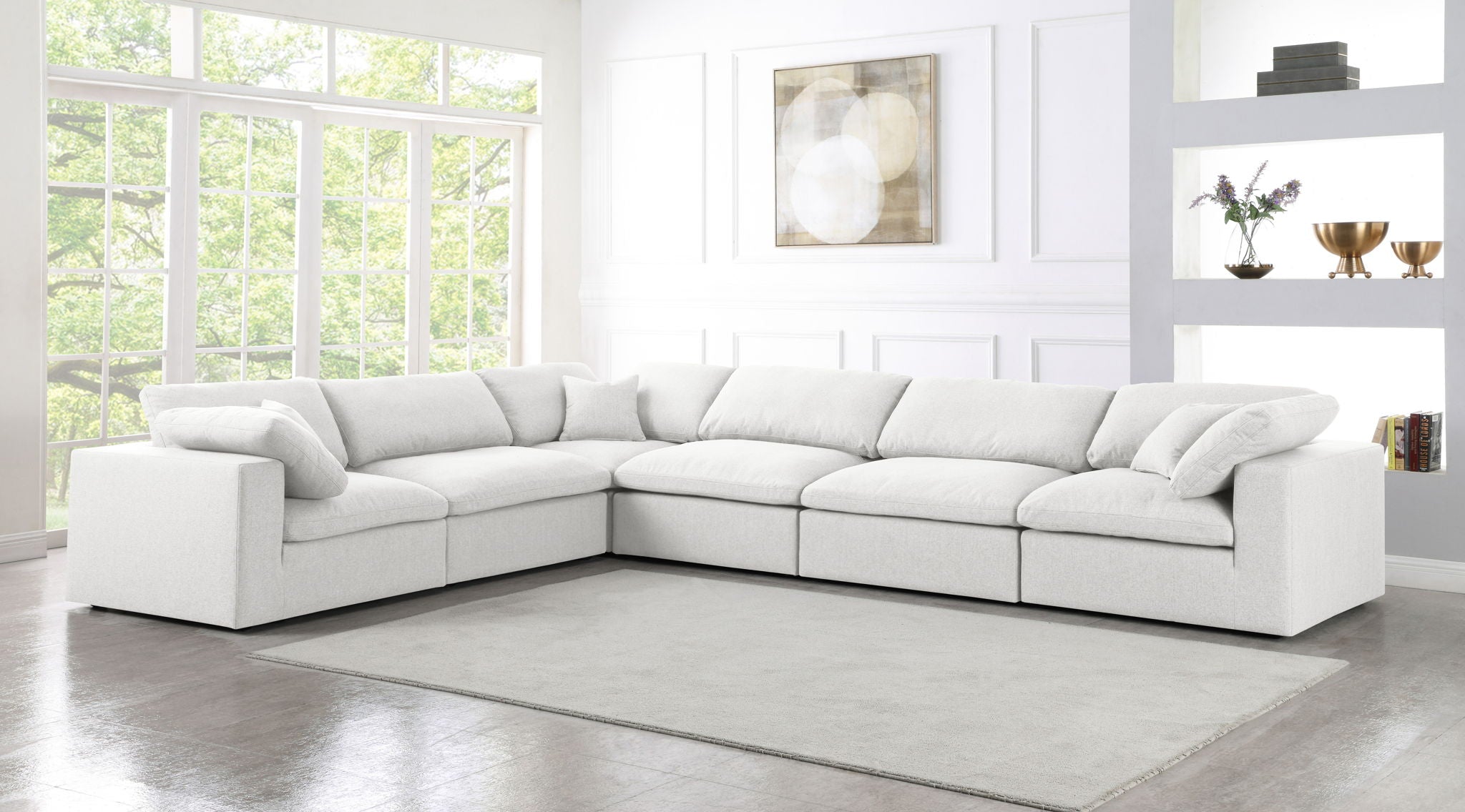 Serene - 6 Piece Modular Sectional - Urban Living Furniture (Los Angeles, CA)