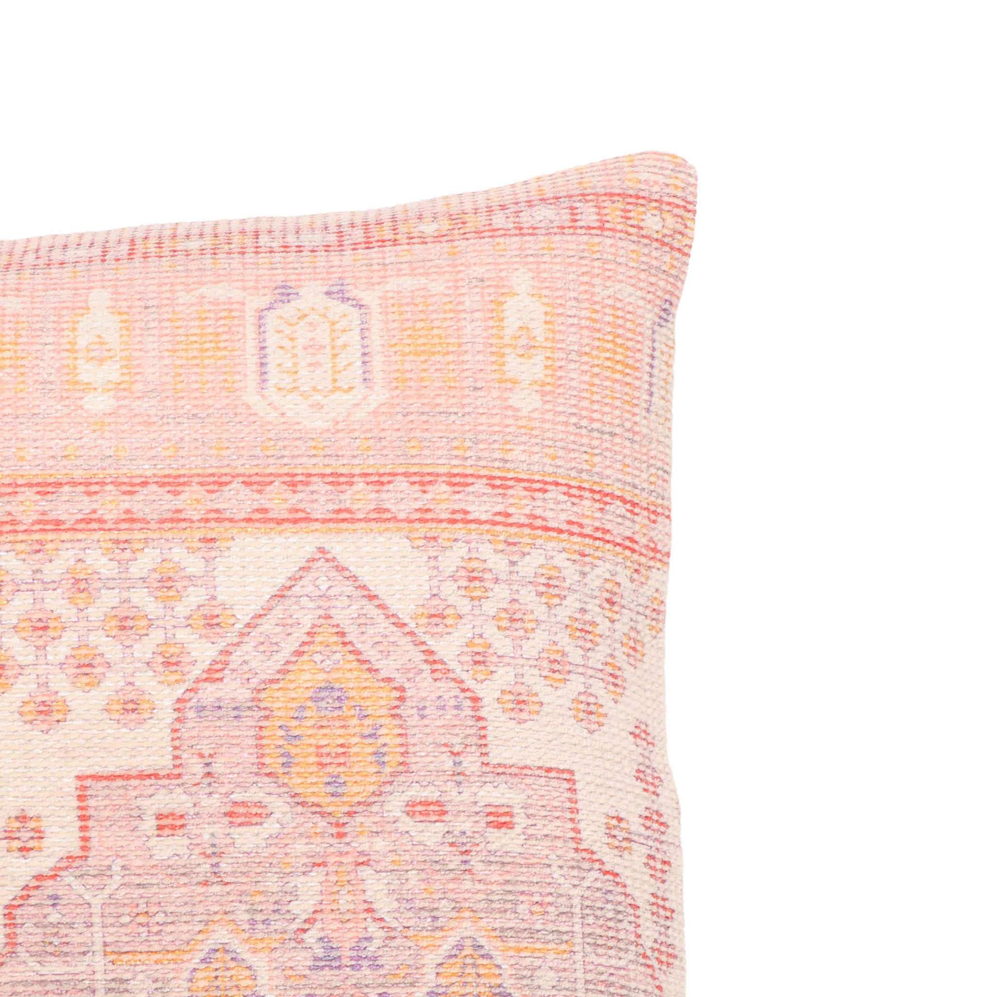 Persia - 20" Square Accent Pillow - Pink - Urban Living Furniture (Los Angeles, CA)