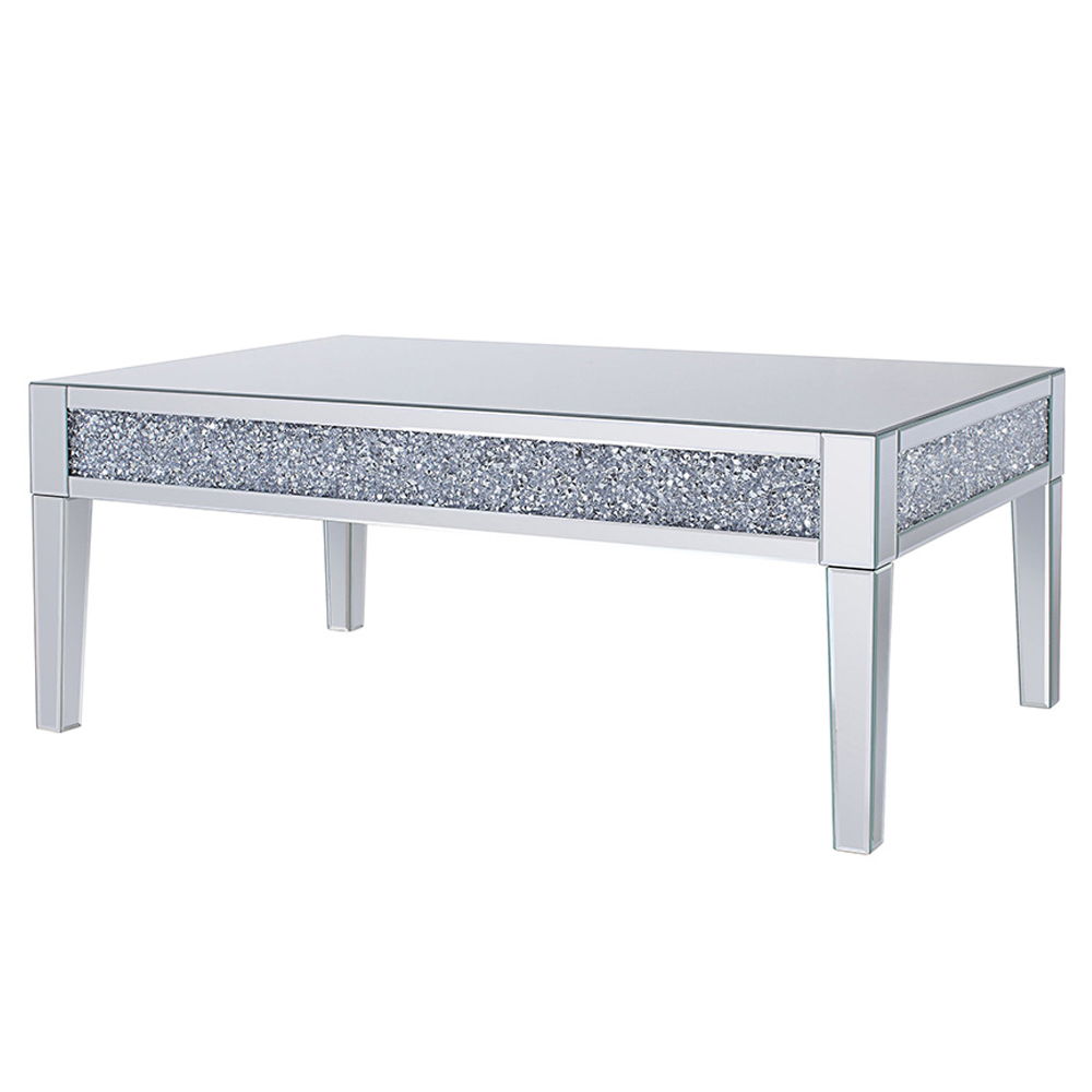 Noralie - Coffee Table - Mirrored & Faux Diamonds - Urban Living Furniture (Los Angeles, CA)