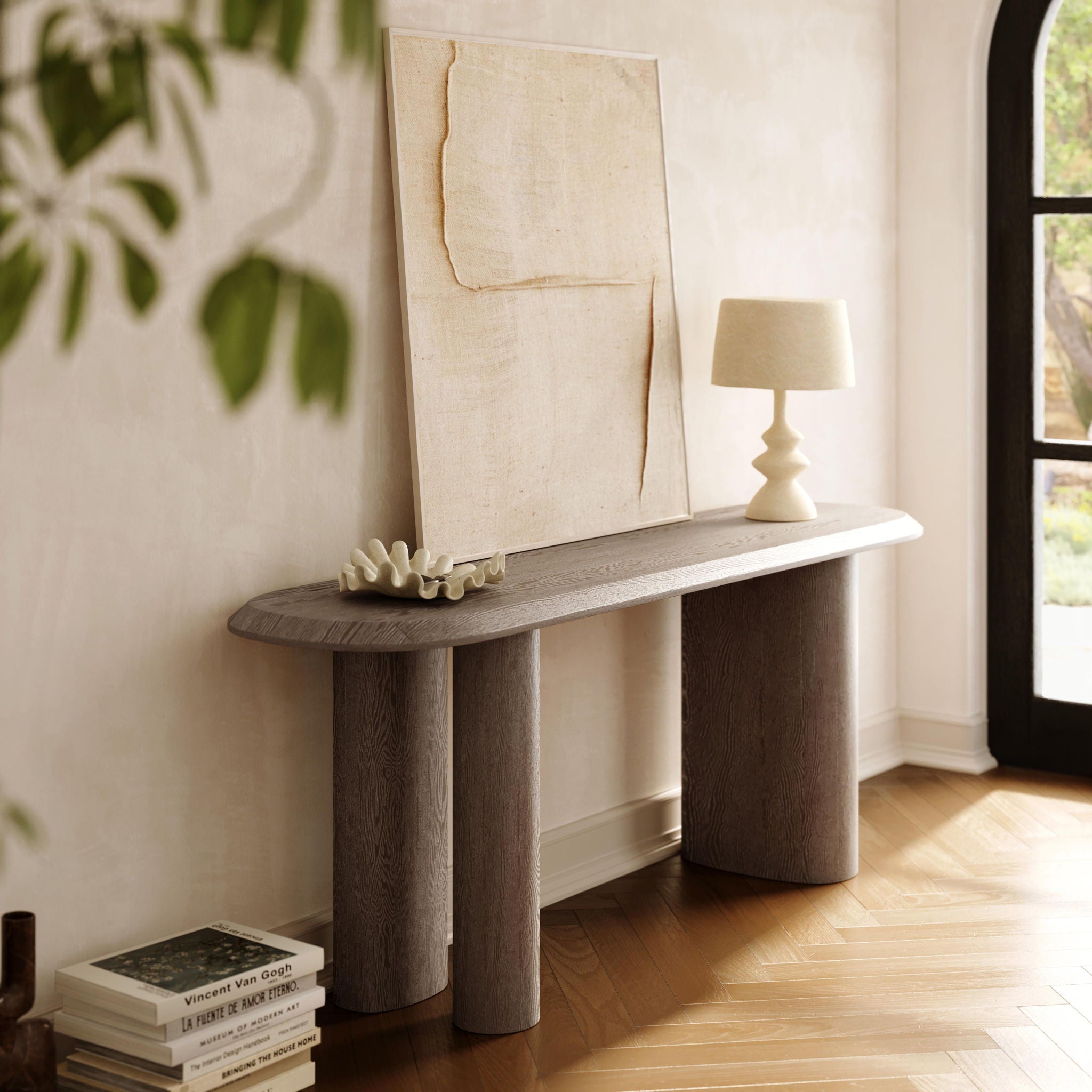 Rhema - Console Table - Washed Ash
