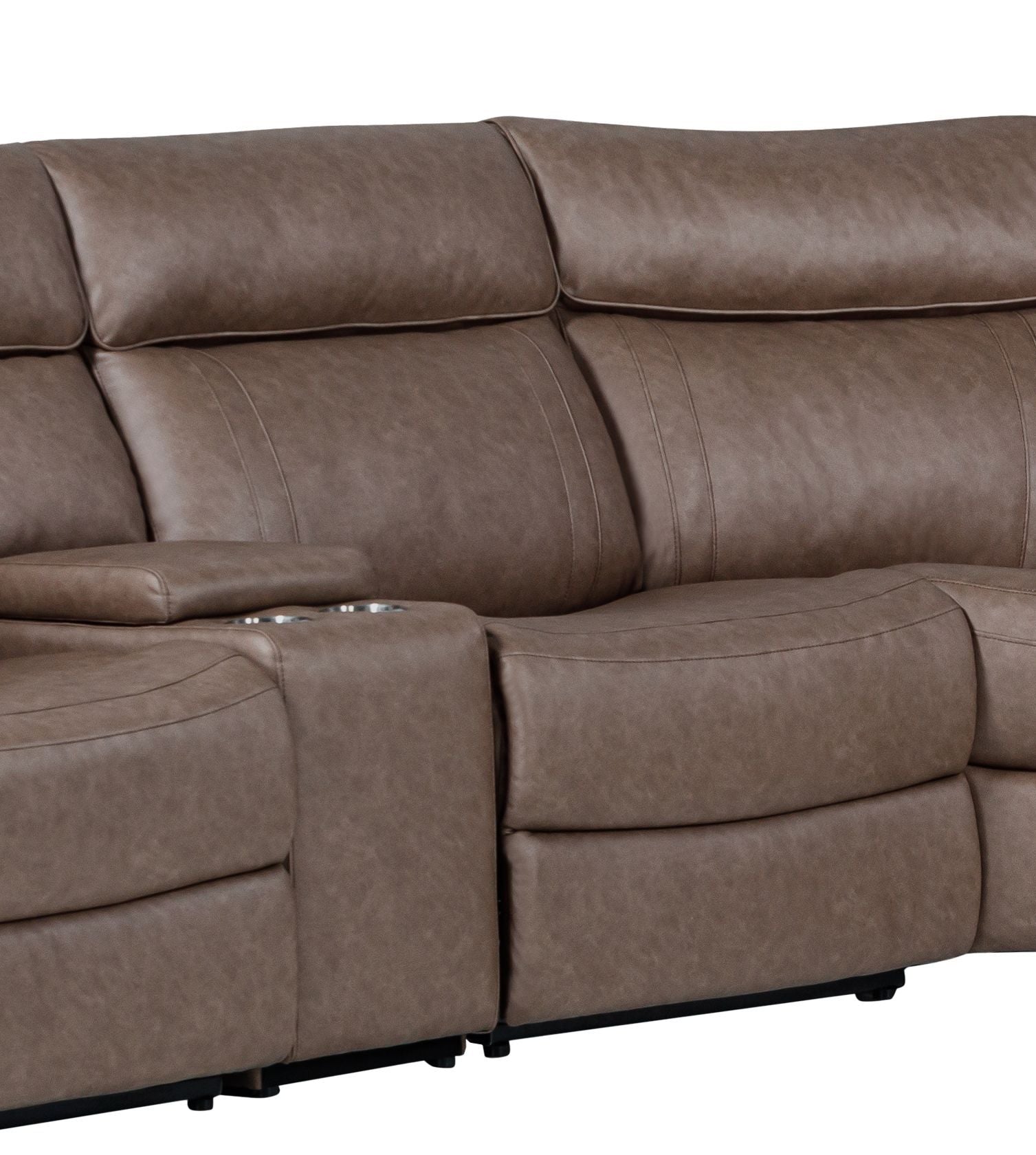Theon - Armless Recliner - Stokes Toffee - Urban Living Furniture (Los Angeles, CA)