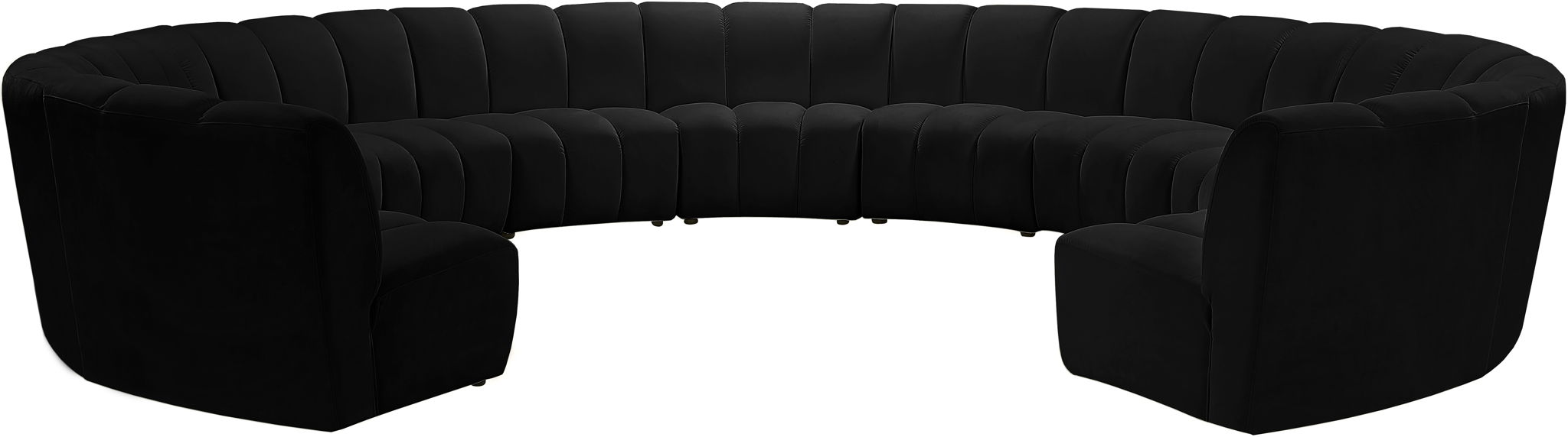 Infinity - 11 Piece Velvet Modular Sectional - Urban Living Furniture (Los Angeles, CA)