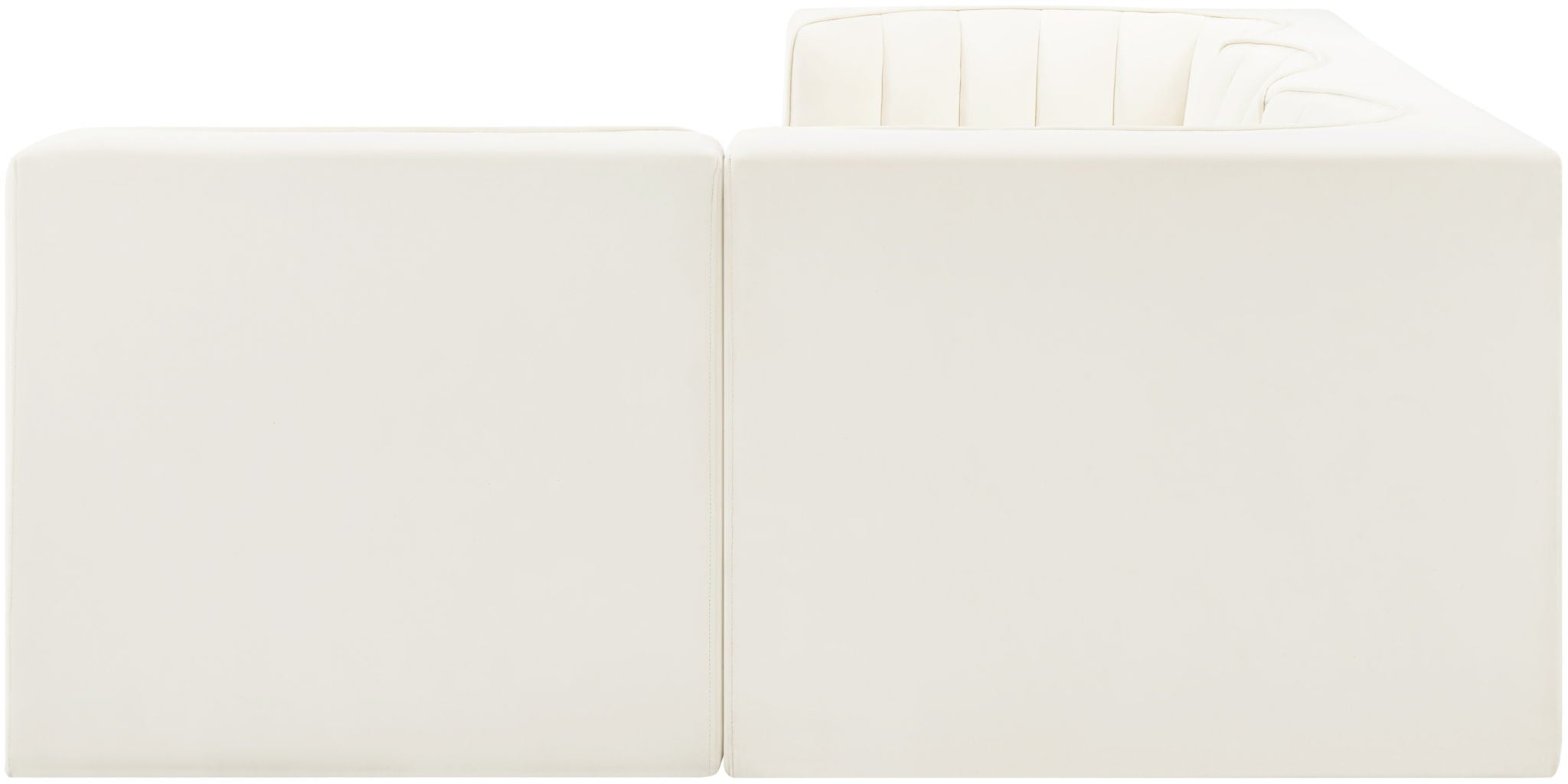 Rummi - Velvet Performance Fabric Upholstered 4 Piece Modular Sectional - Urban Living Furniture (Los Angeles, CA)