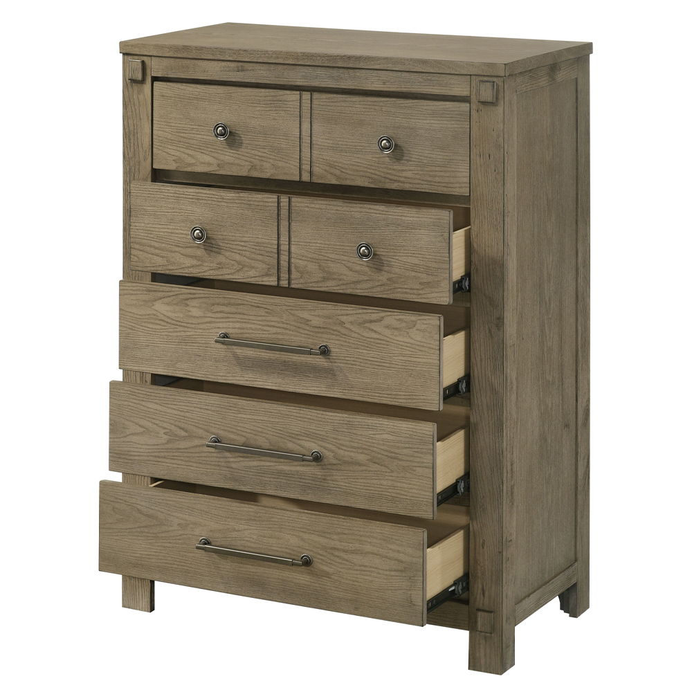 Colton - Chest - Antique White Oak - Urban Living Furniture (Los Angeles, CA)
