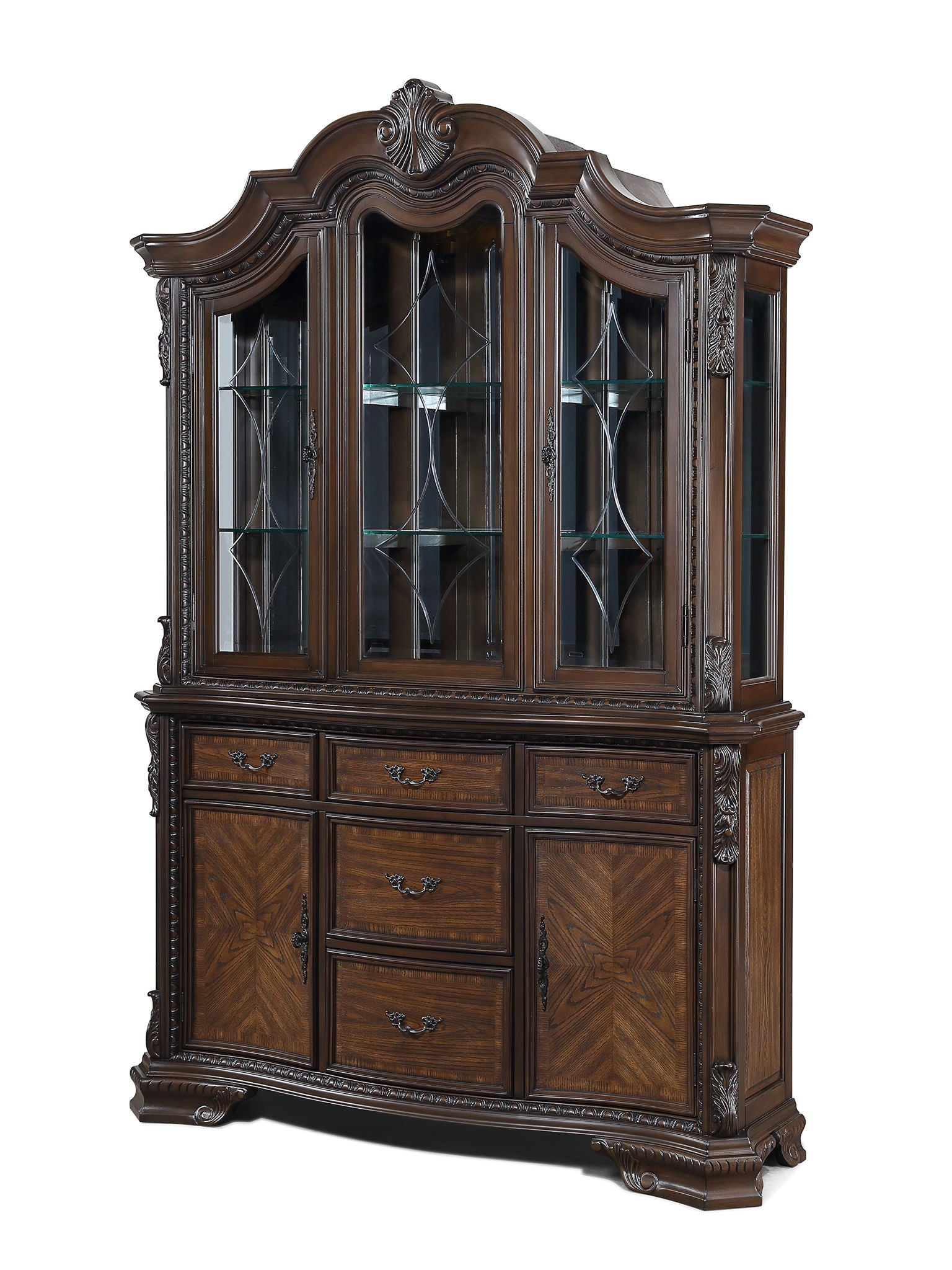 Kiera - Hutch & Buffet - Cherry - Urban Living Furniture (Los Angeles, CA)