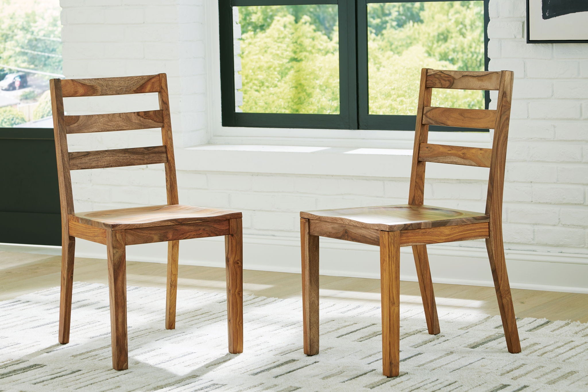 Dressonni - Brown - Dining Room Side Chair (Set of 2) - Urban Living Furniture (Los Angeles, CA)