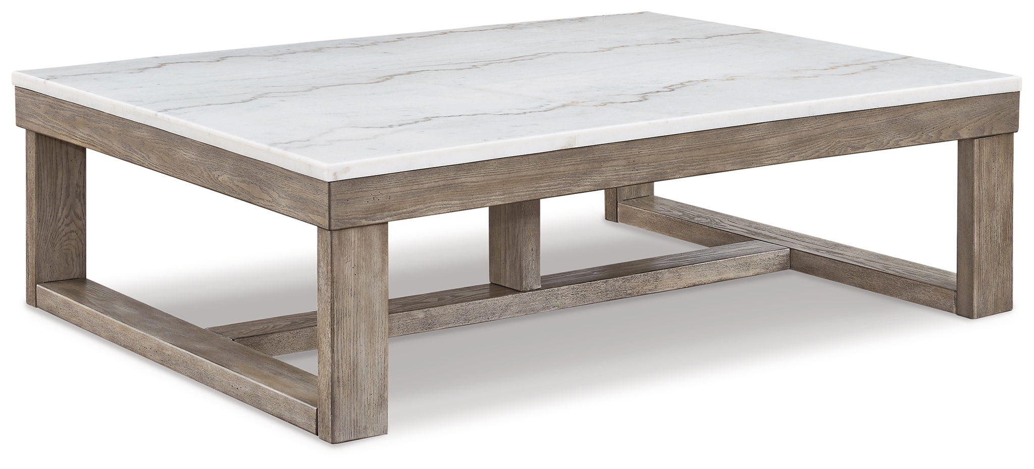 Loyaska - Brown / Ivory - Rectangular Cocktail Table - Urban Living Furniture (Los Angeles, CA)