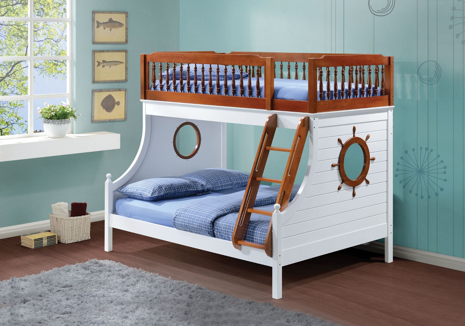 Farah - Bunk Bed - Urban Living Furniture (Los Angeles, CA)