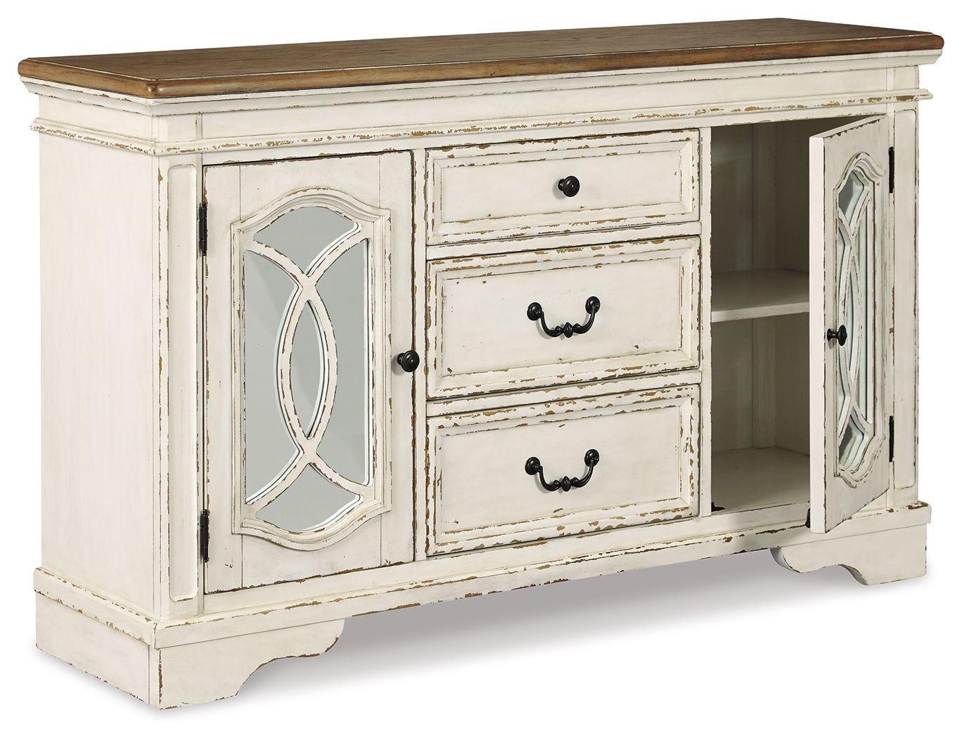 Realyn - Chipped White - Dining Room Server - Urban Living Furniture (Los Angeles, CA)