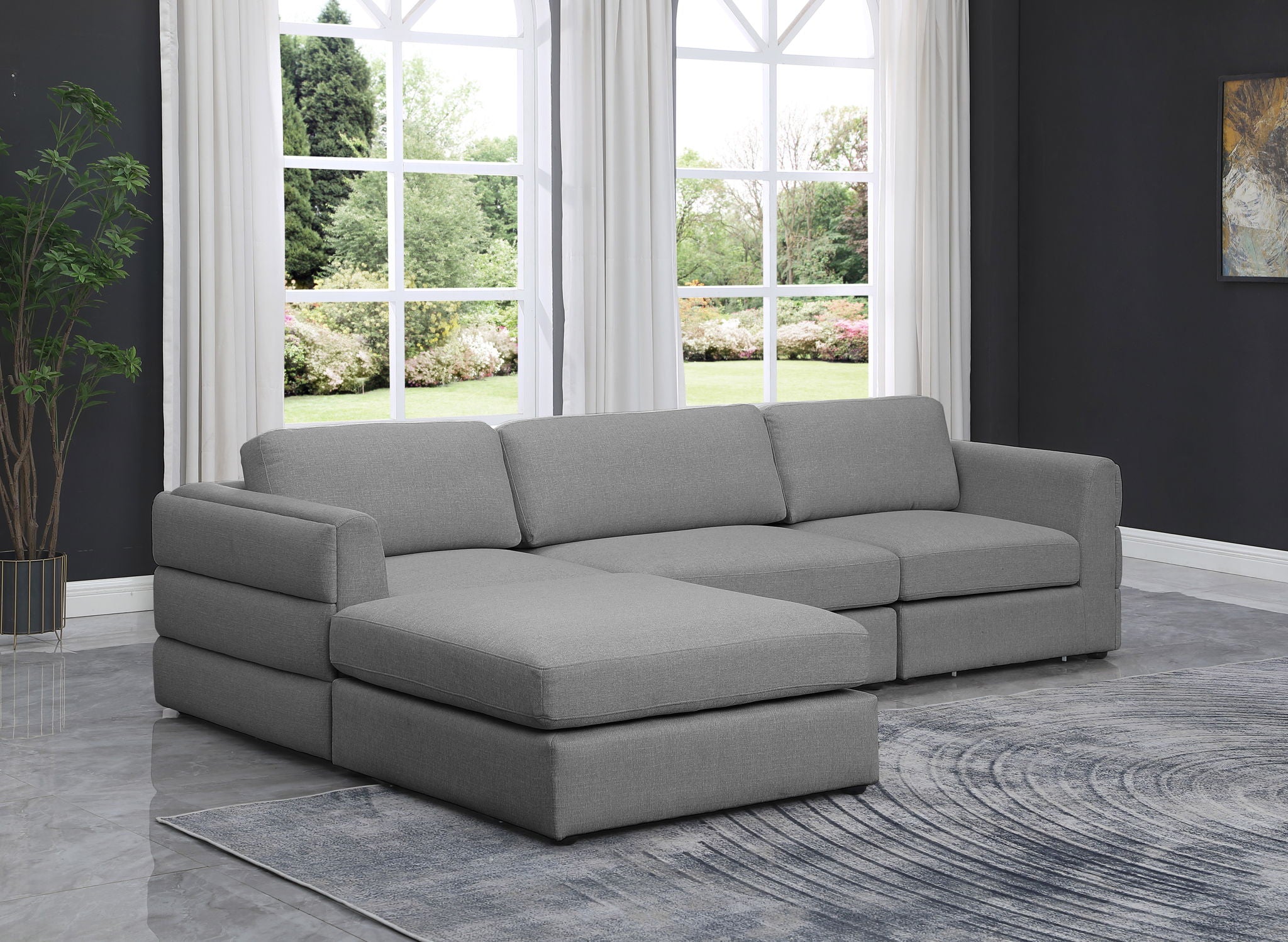 Beckham - 4 Piece Modular L-Sahped Sectional - Urban Living Furniture (Los Angeles, CA)