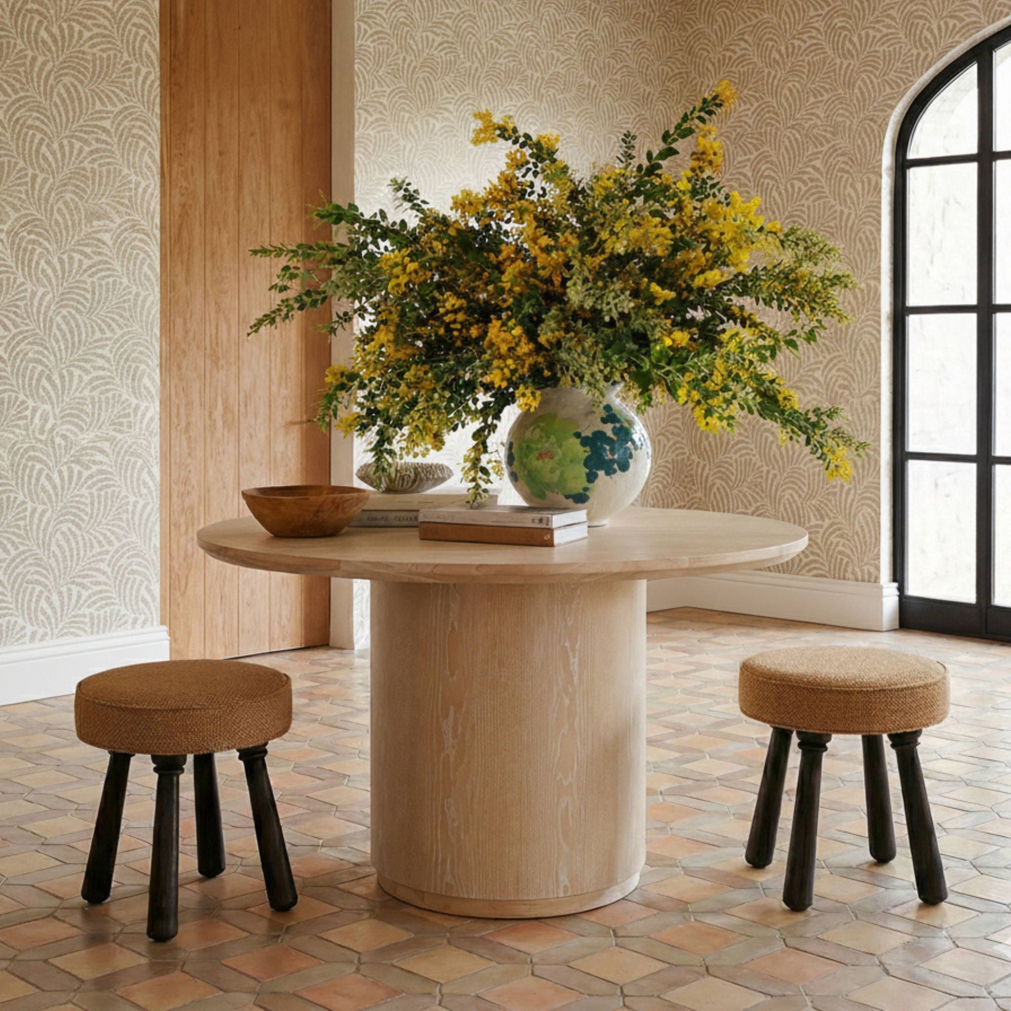 Pookie - Boucle Stool - Urban Living Furniture (Los Angeles, CA)