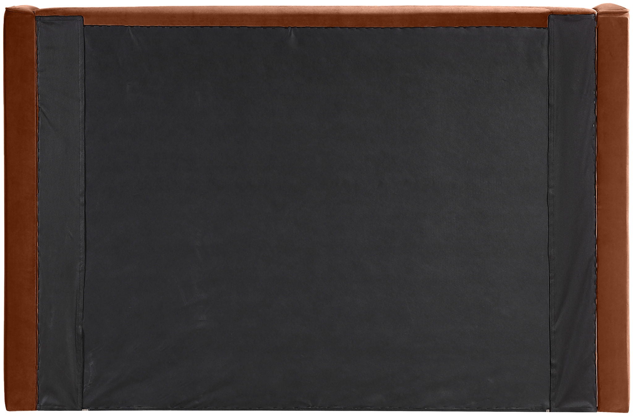 Kendall - Velvet Upholstered Bed - Cognac - Urban Living Furniture (Los Angeles, CA)