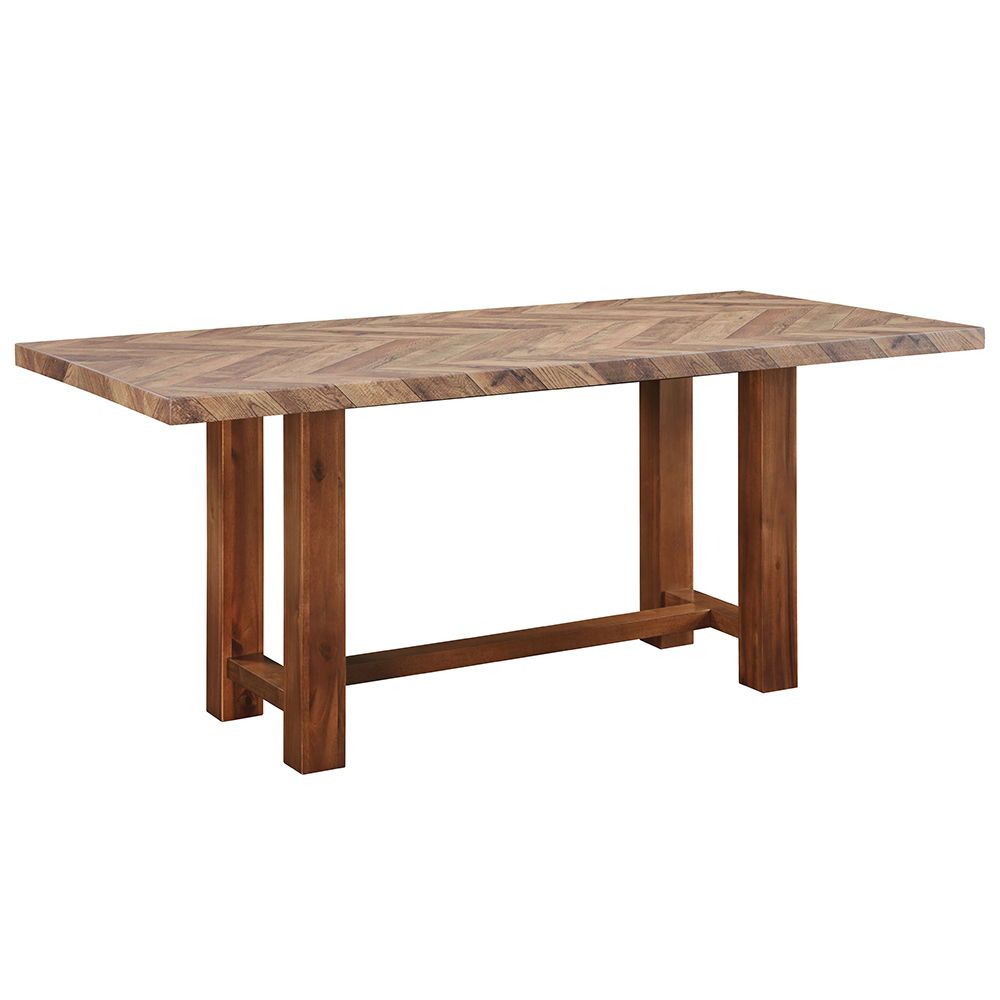 Gilsea - Dining Table - Brown Finish - Urban Living Furniture (Los Angeles, CA)