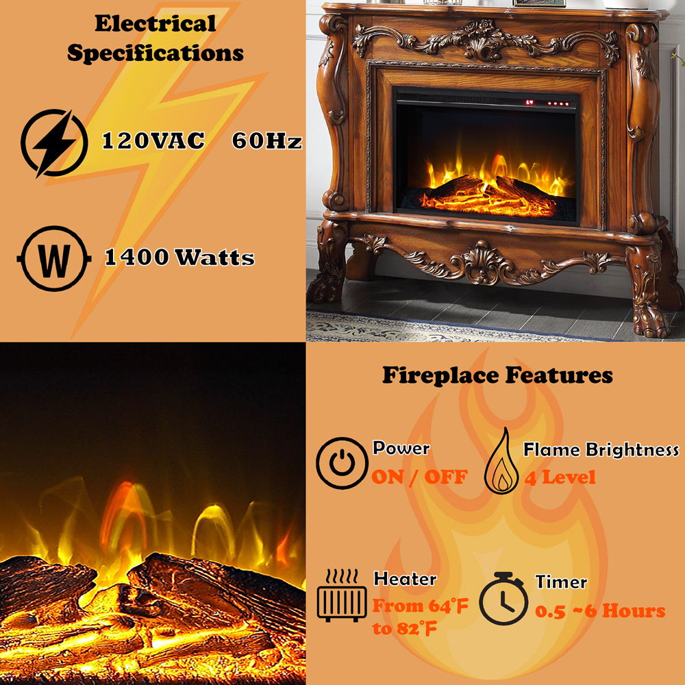 Dresden - Fireplace - Urban Living Furniture (Los Angeles, CA)