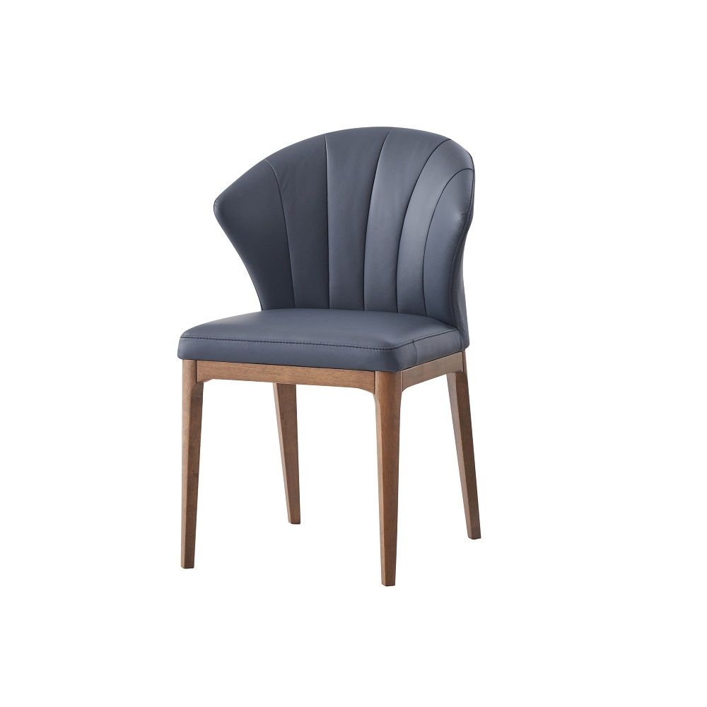 Seraphyne - Side Chair (Set of 2) - Slate & Walnut - Urban Living Furniture (Los Angeles, CA)