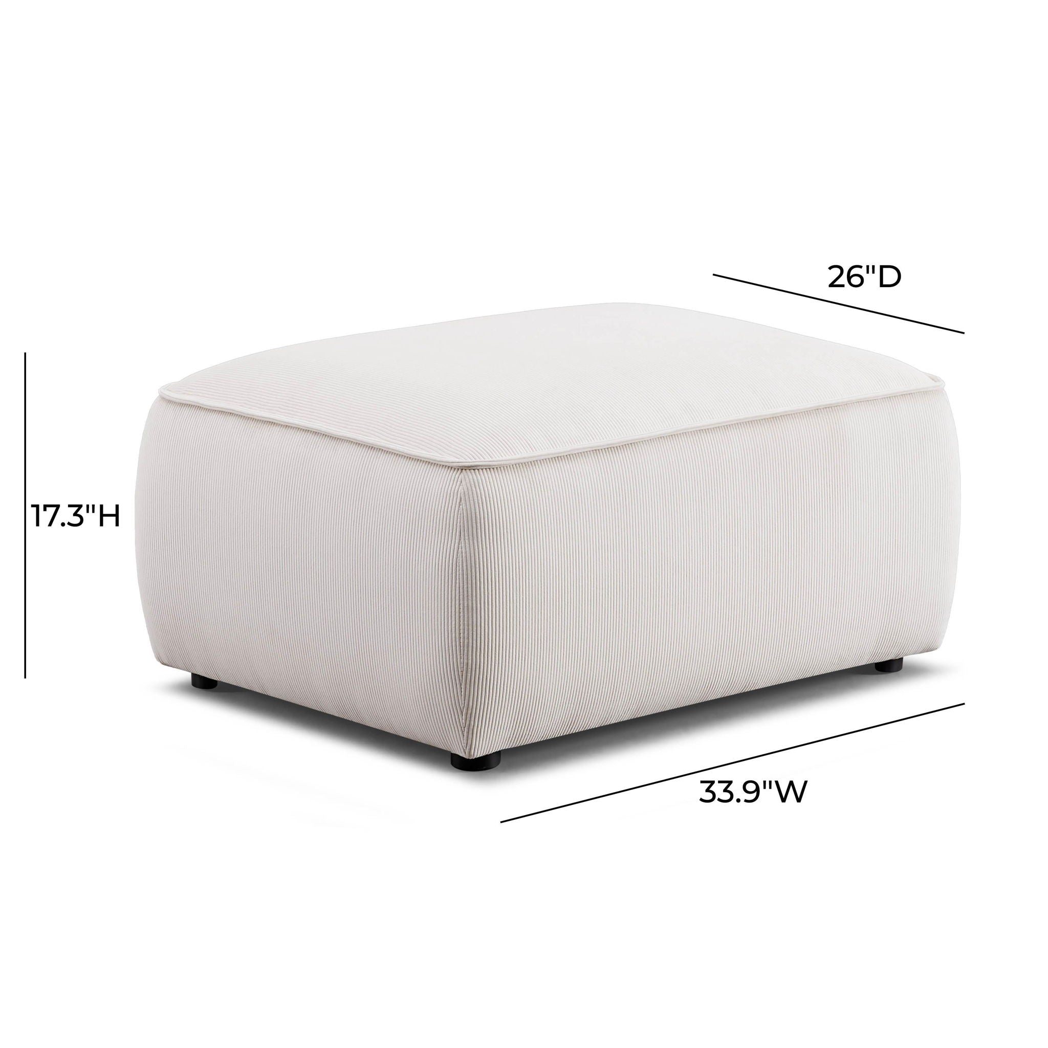 Travie - Ottoman - Urban Living Furniture (Los Angeles, CA)