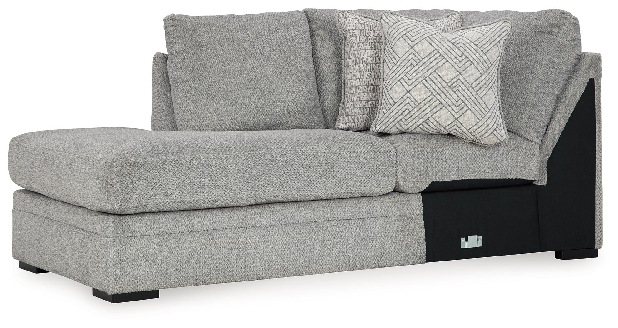 Casselbury - Cement - Laf Corner Chaise - Urban Living Furniture (Los Angeles, CA)