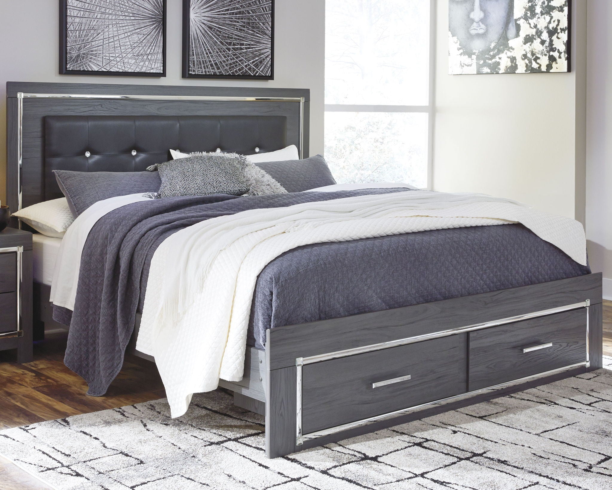 Lodanna - Panel Bed - Urban Living Furniture (Los Angeles, CA)
