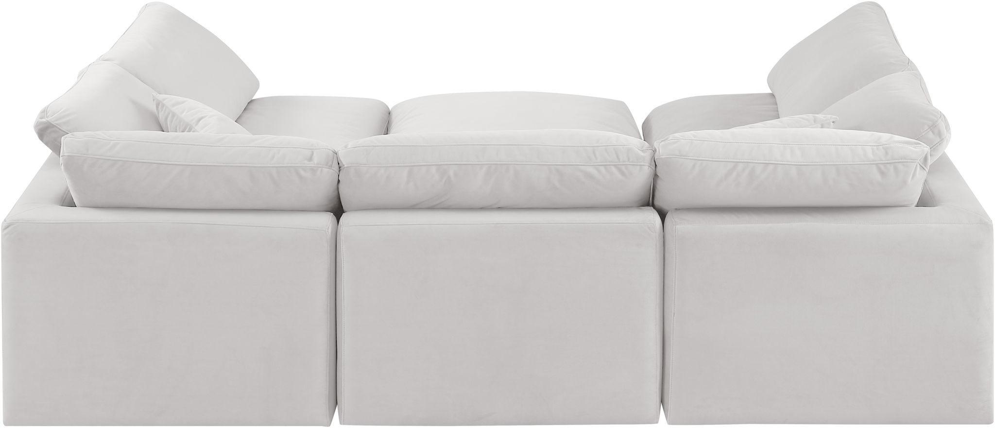 Indulge - Velvet 6 Piece Modular Sectional - Urban Living Furniture (Los Angeles, CA)