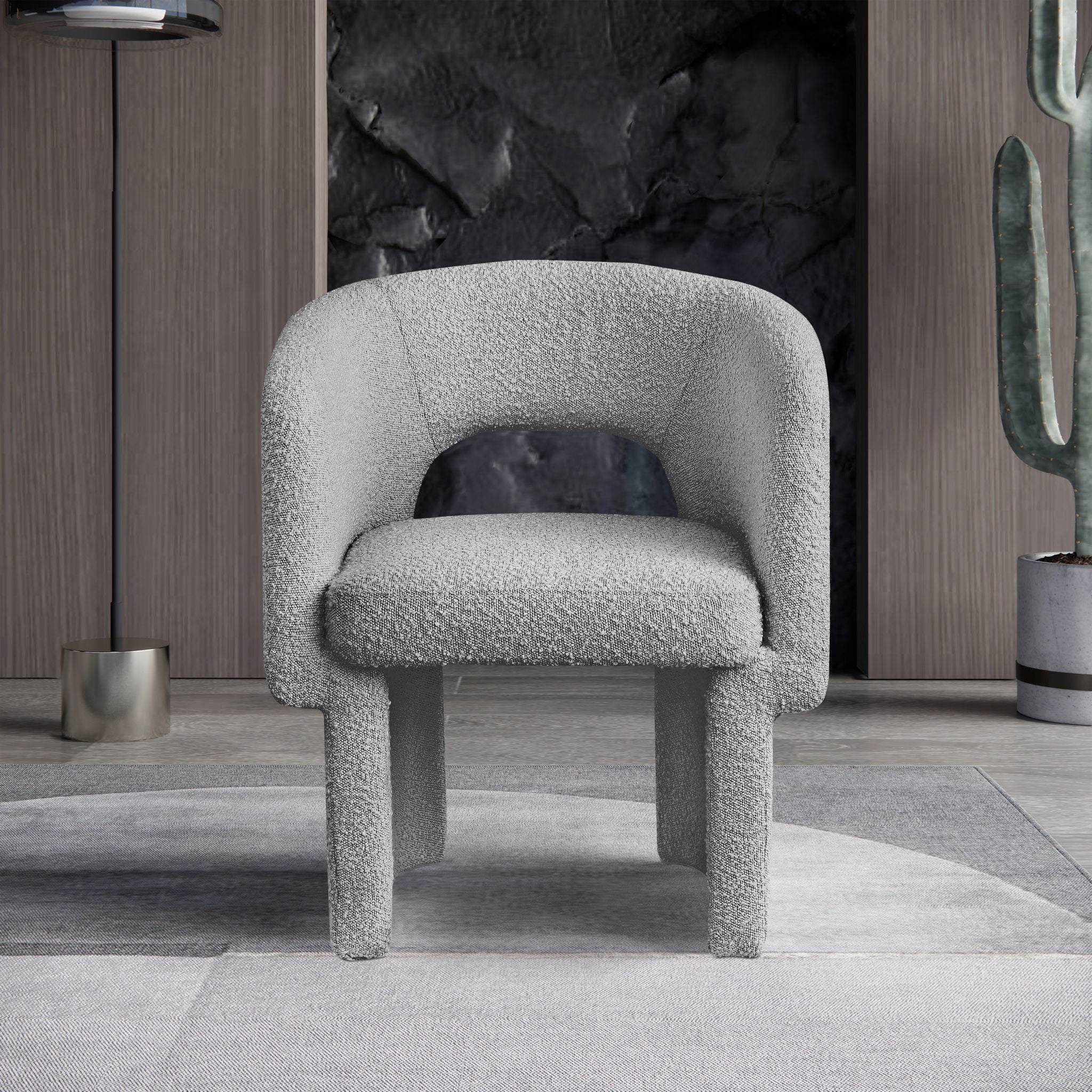 Emmet - Boucle Dining Chair / Accent Chair - Urban Living Furniture (Los Angeles, CA)