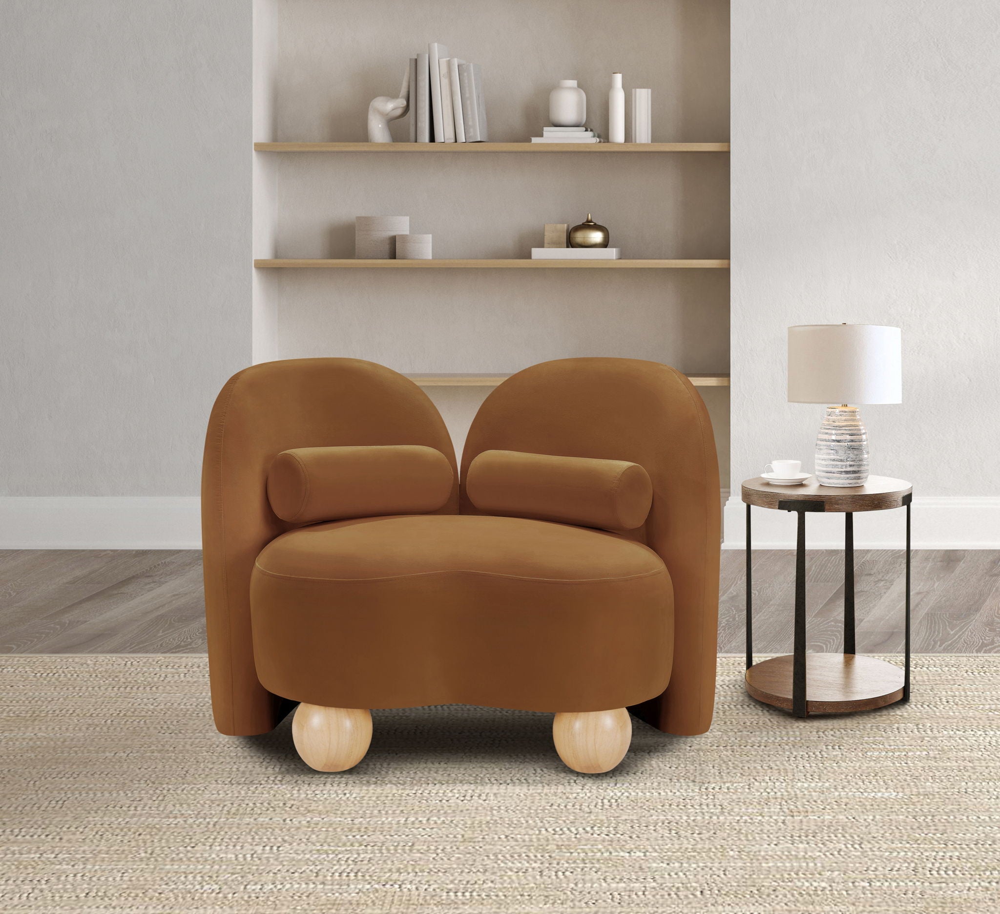 Daphne - Velvet Chair - Urban Living Furniture (Los Angeles, CA)