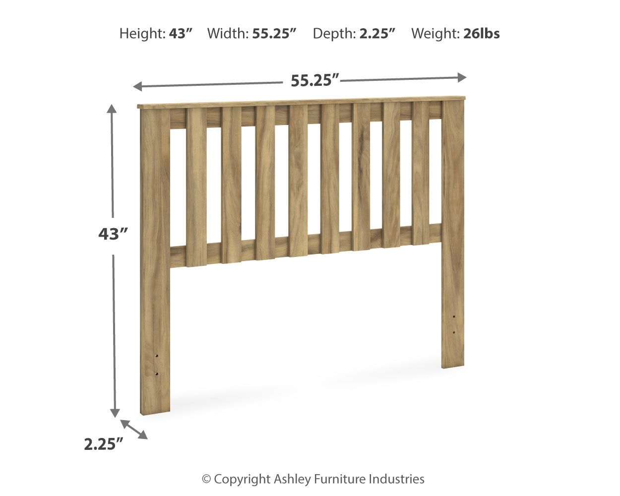 Bermacy - Panel Headboard - Urban Living Furniture (Los Angeles, CA)