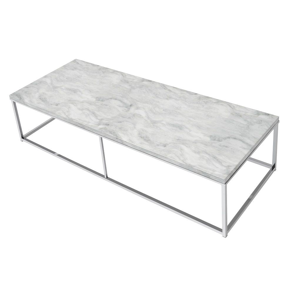 Voleta - Coffee Table - Chrome - Urban Living Furniture (Los Angeles, CA)
