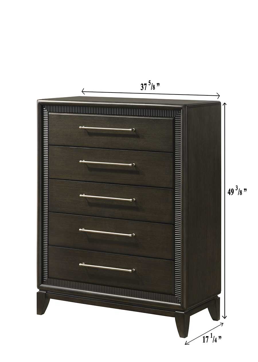Saratoga - Chest - Black - Urban Living Furniture (Los Angeles, CA)