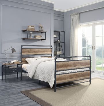 Brantley - Wall Shelf - Antique Oak & Sandy Gray Finish - Urban Living Furniture (Los Angeles, CA)