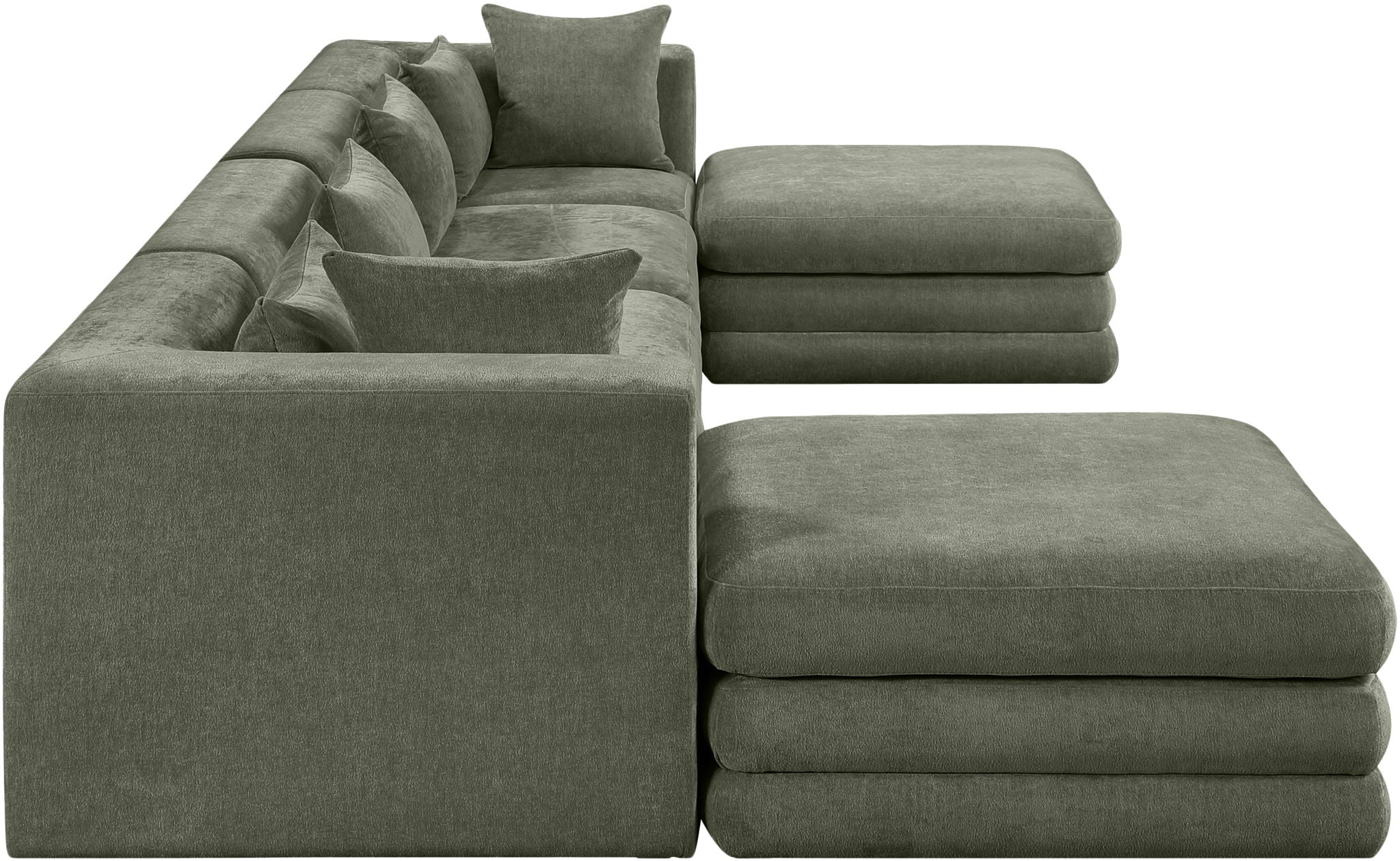 Stellar - 6 Piece Upholstered Modular Sectional - Urban Living Furniture (Los Angeles, CA)