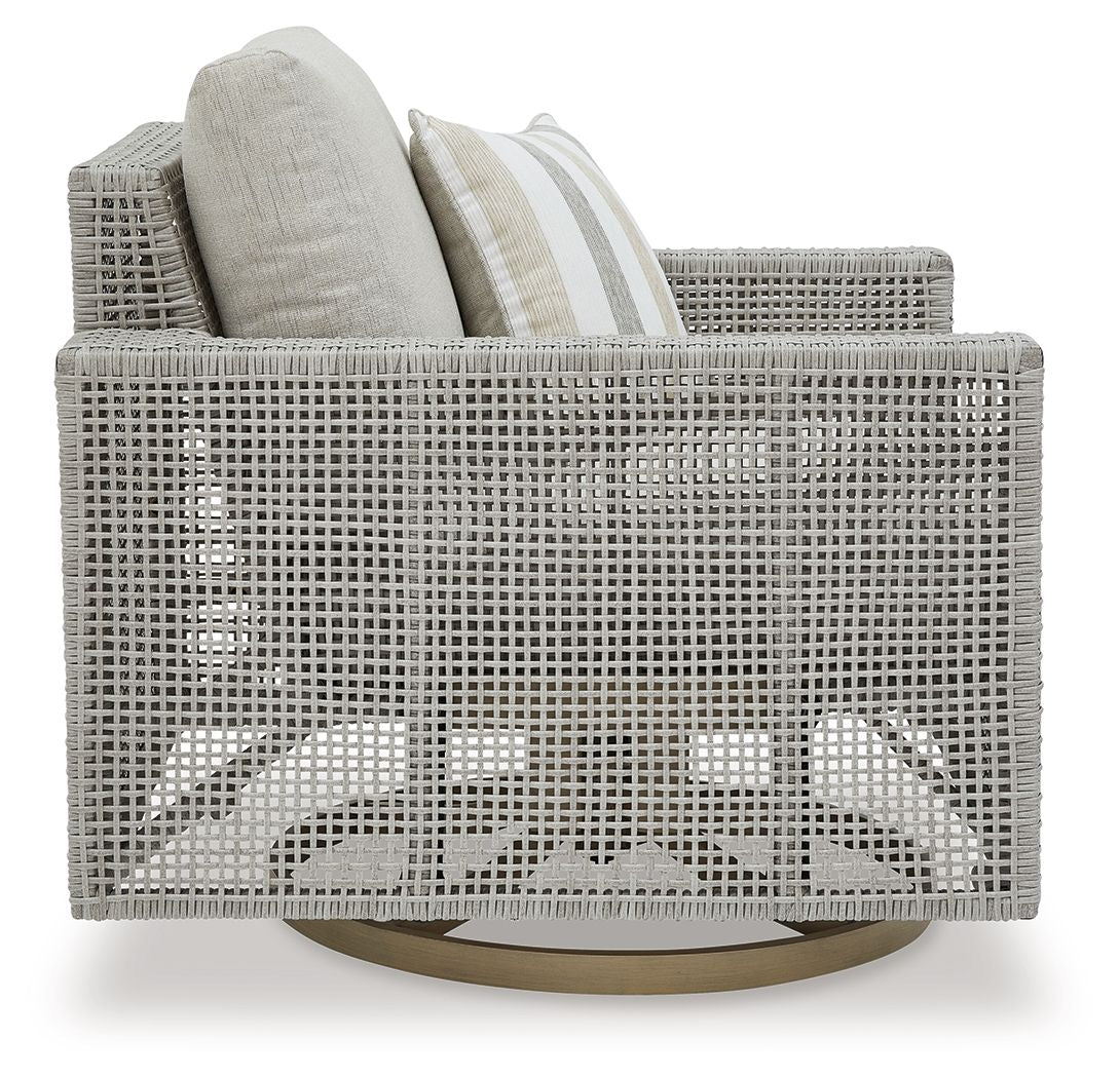 Seton Creek - Gray - Swivel Lounge With Cushion - Urban Living Furniture (Los Angeles, CA)