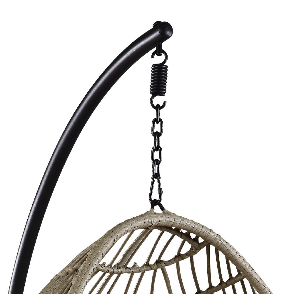 Vasant - Hanging Chair - Fabric & Wicker - Urban Living Furniture (Los Angeles, CA)