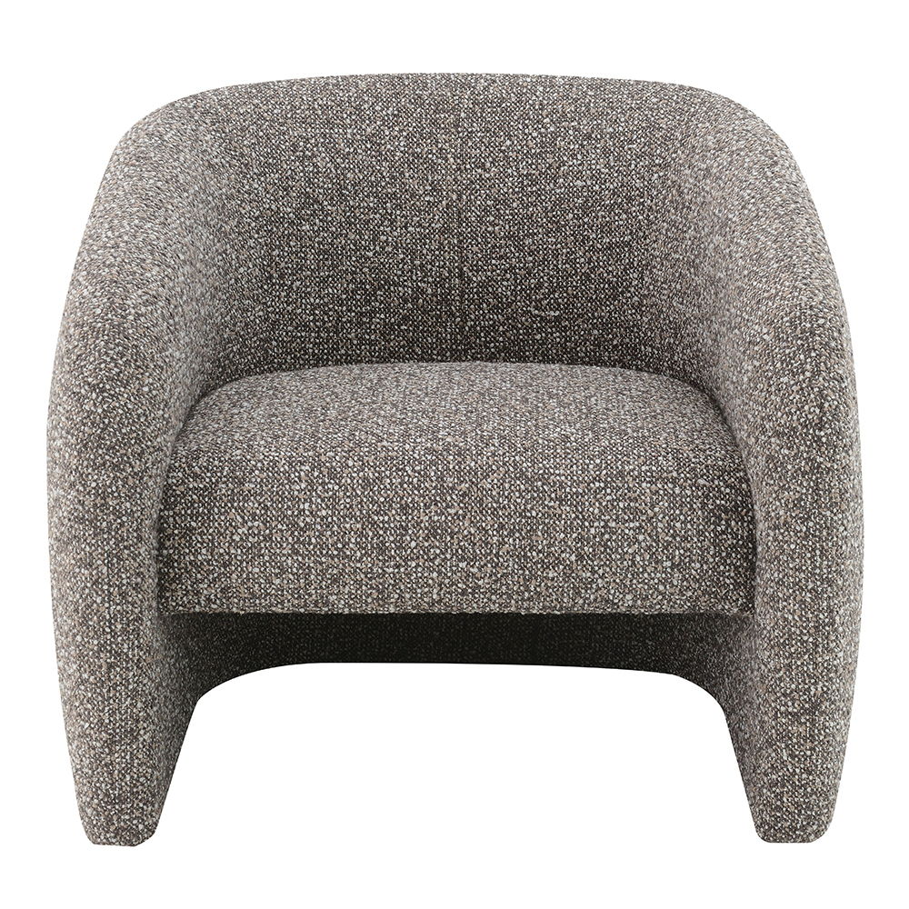 Livia - Accent Chair - Brown & Gray Tweed - Urban Living Furniture (Los Angeles, CA)