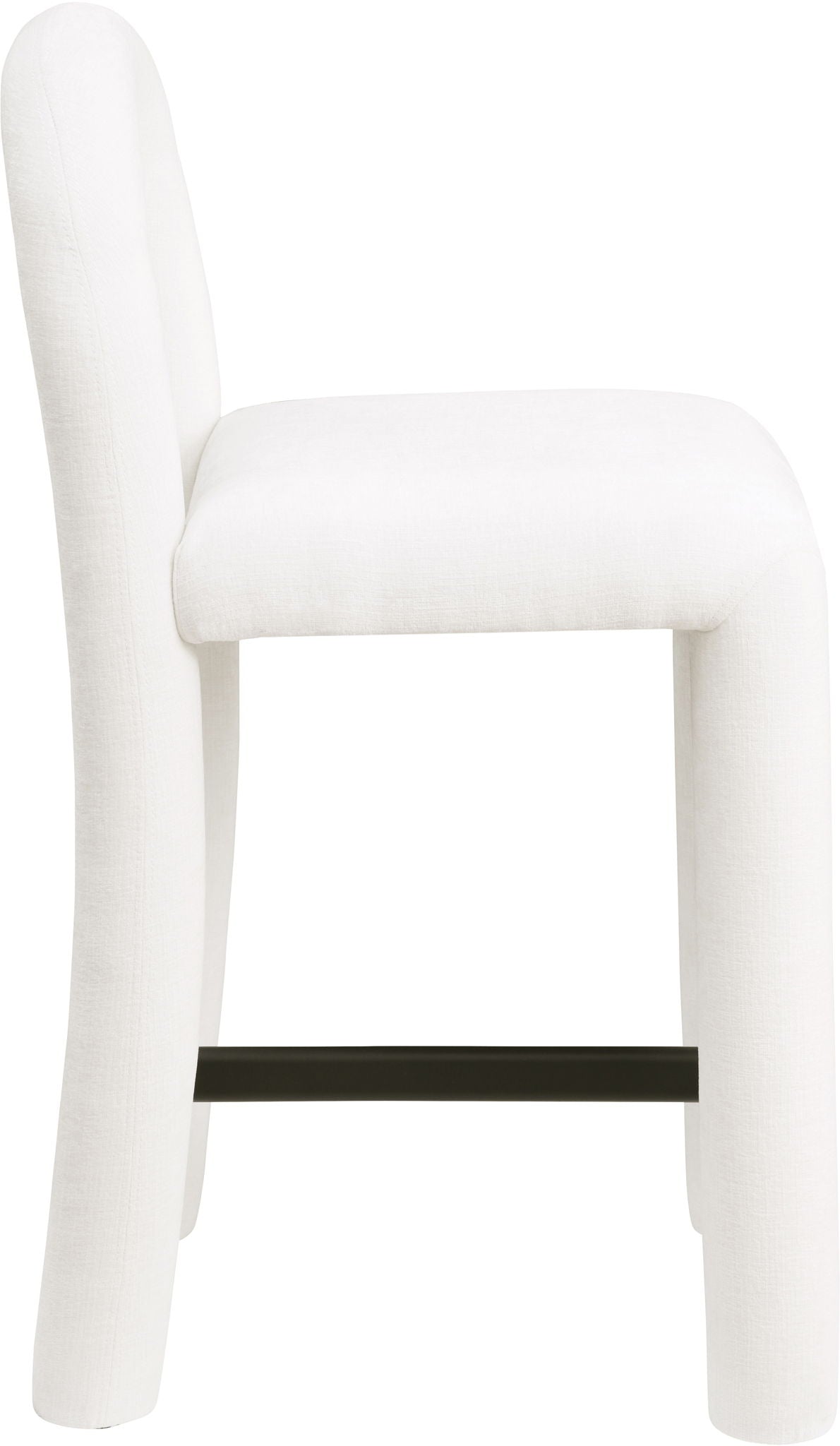 Amari - Chenille Fabric Stool - Urban Living Furniture (Los Angeles, CA)
