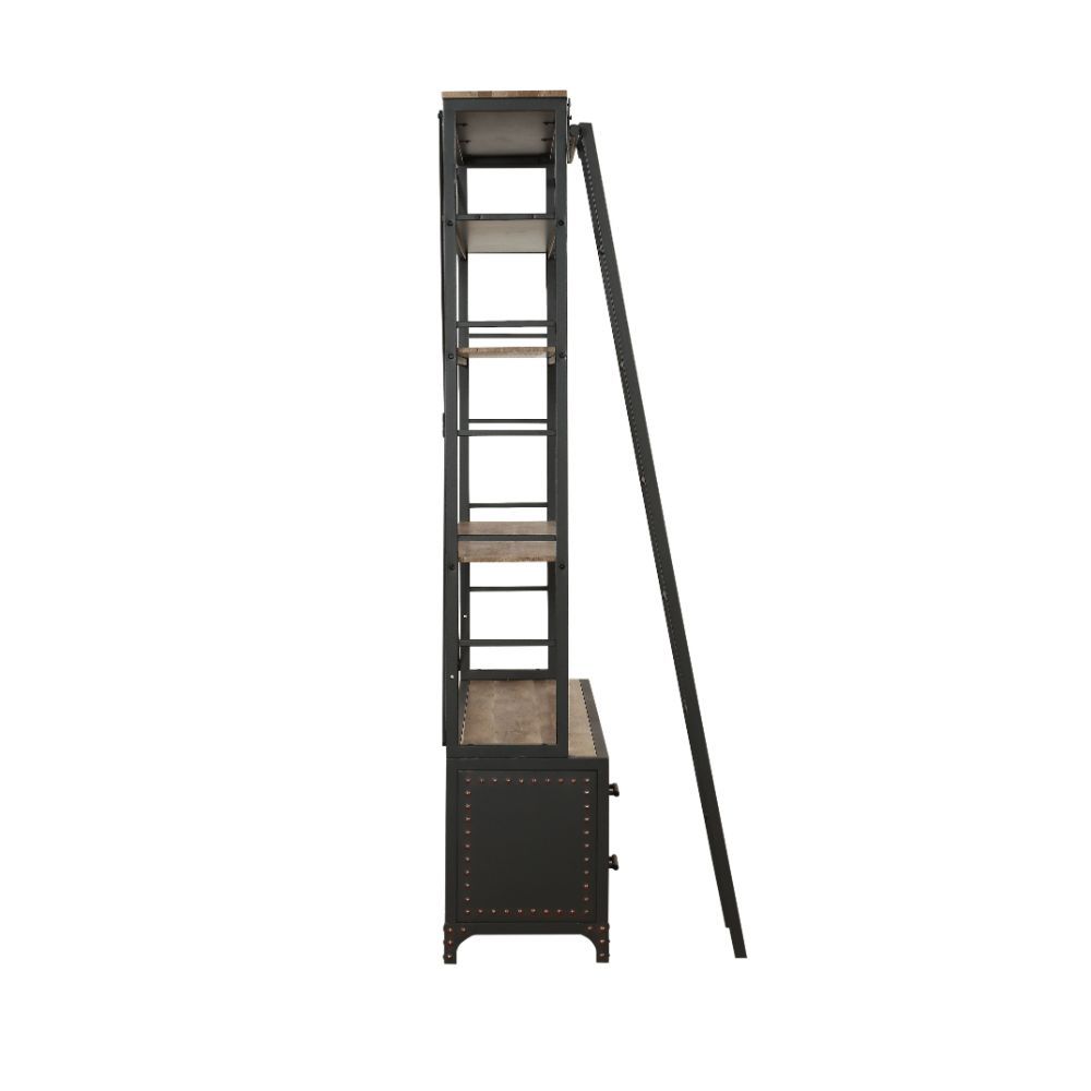 Actaki - Bookshelf & Ladder - Urban Living Furniture (Los Angeles, CA)