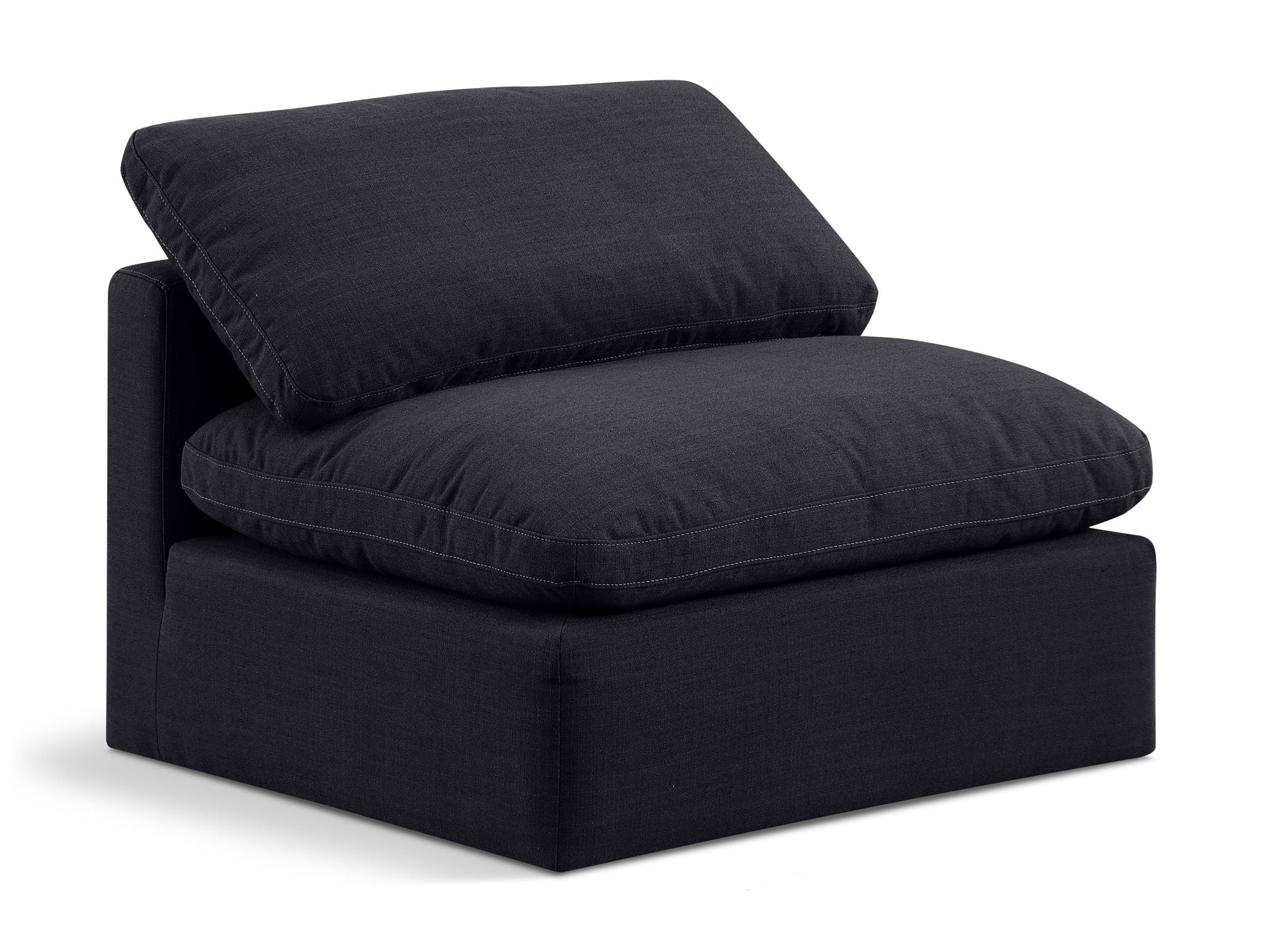 Indulge - Linen Armless Chair - Urban Living Furniture (Los Angeles, CA)