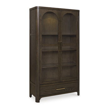 Radkin - Display Cabinet - Burnished Brown - Urban Living Furniture (Los Angeles, CA)