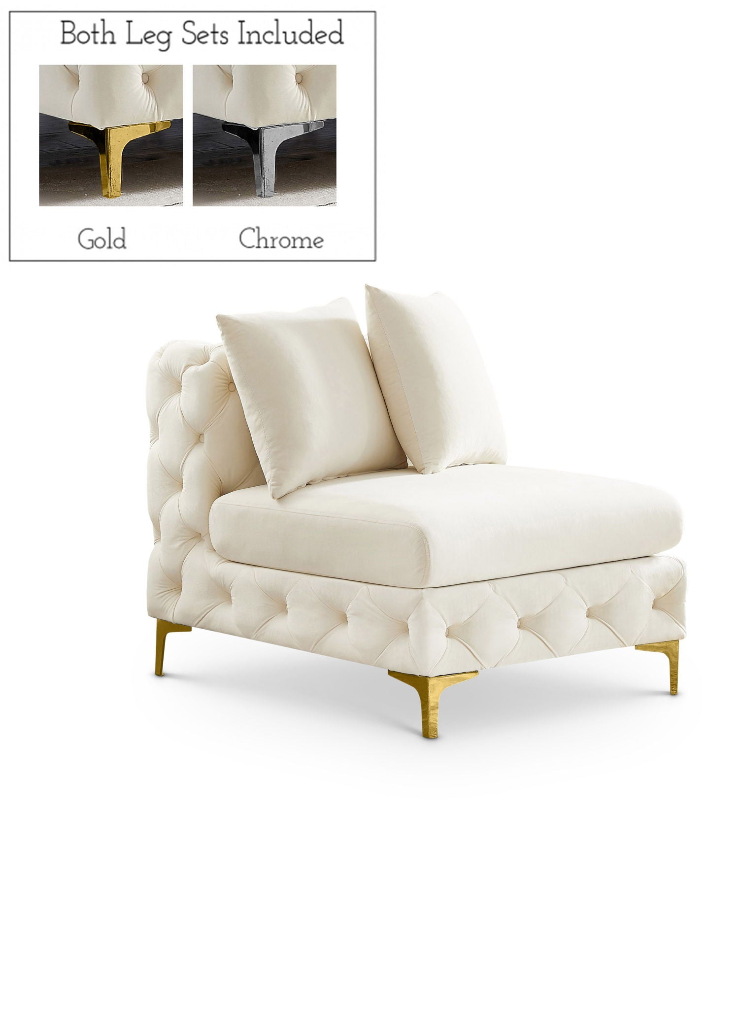 Tremblay - Armless Chair - Urban Living Furniture (Los Angeles, CA)